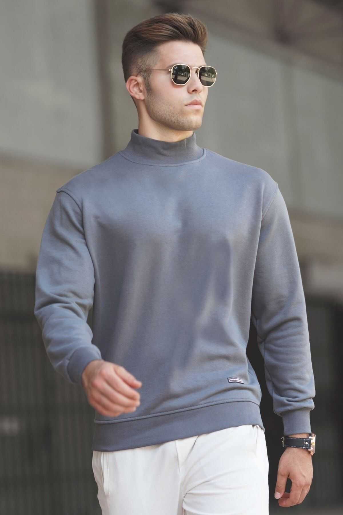 Sweatsihrt یقه یقه دودی 5301