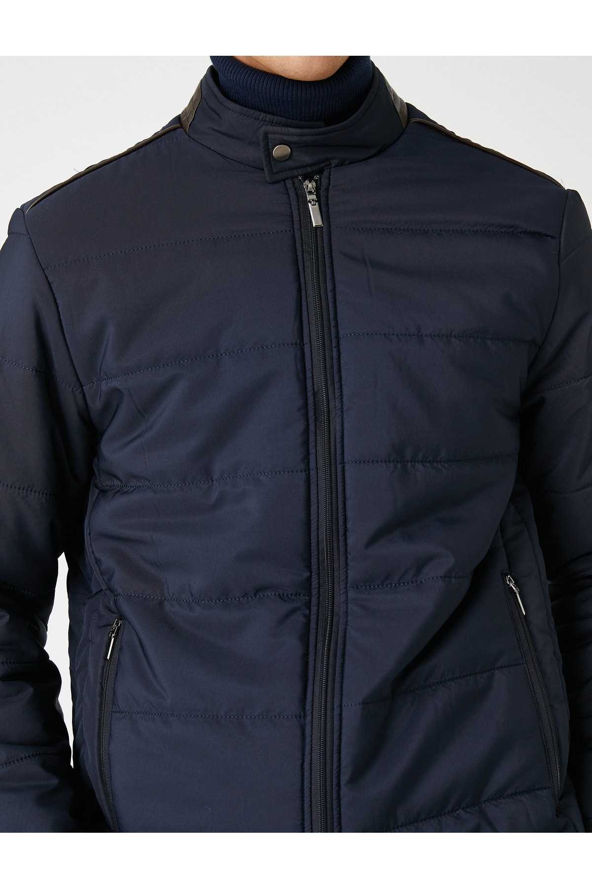 ژاکت فصلی پایه با جیب زیپ دار