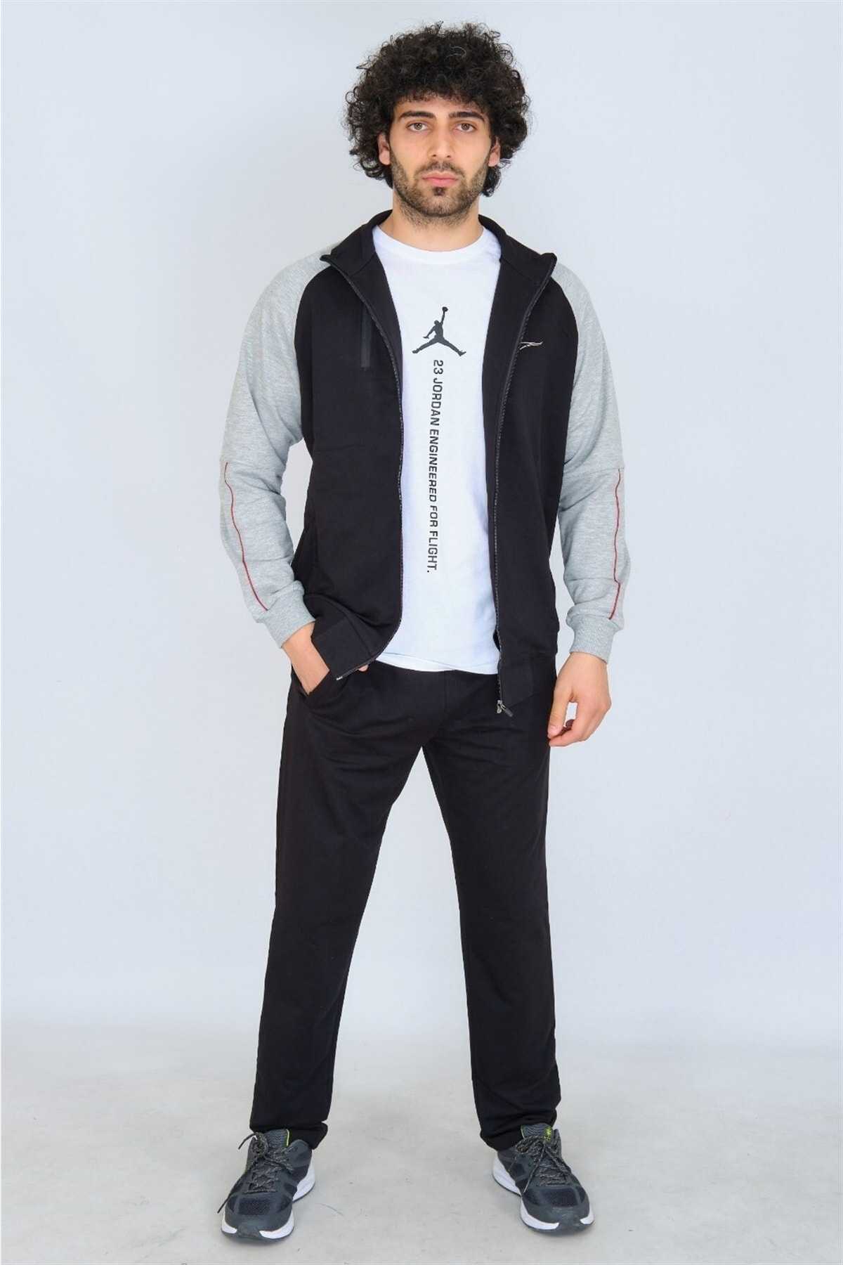 ست لباس ورزشی مردانه پارچه نخی