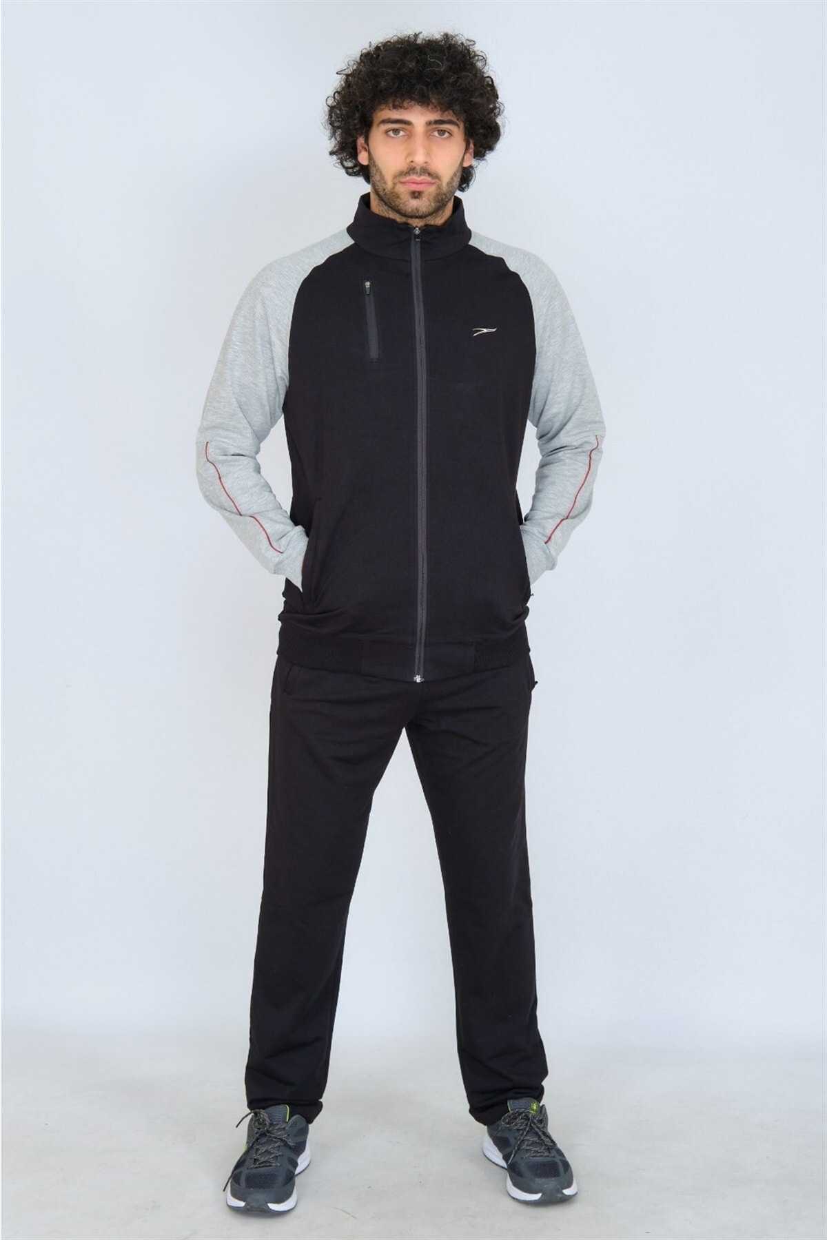 ست لباس ورزشی مردانه پارچه نخی