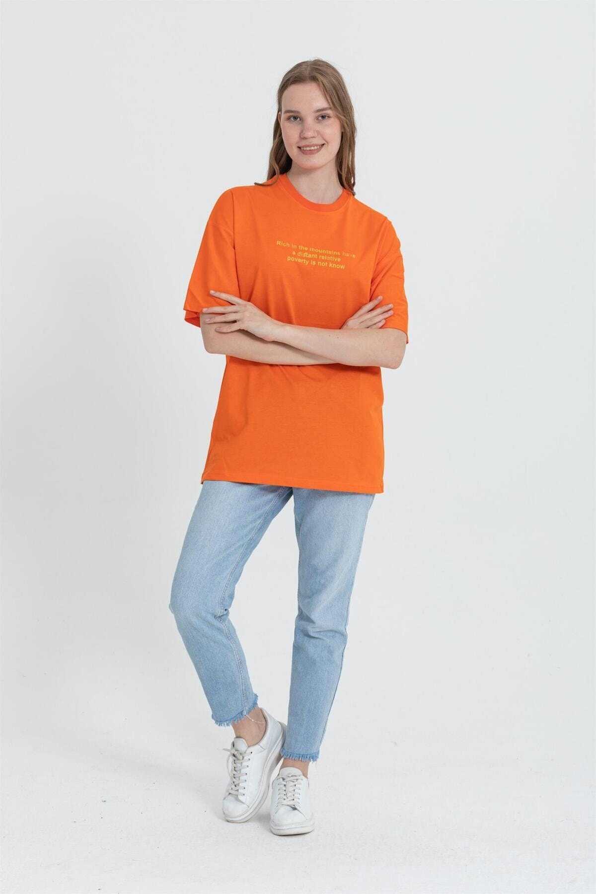 تیشرت سایز بزرگ پاندا یقه خدمه R-5724