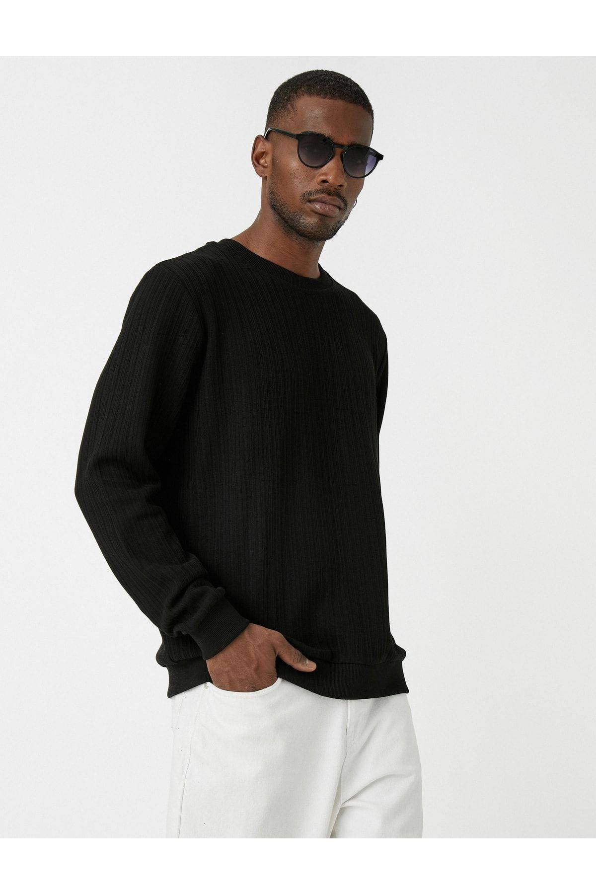 یقه خدمه ژاکت بافت پایه