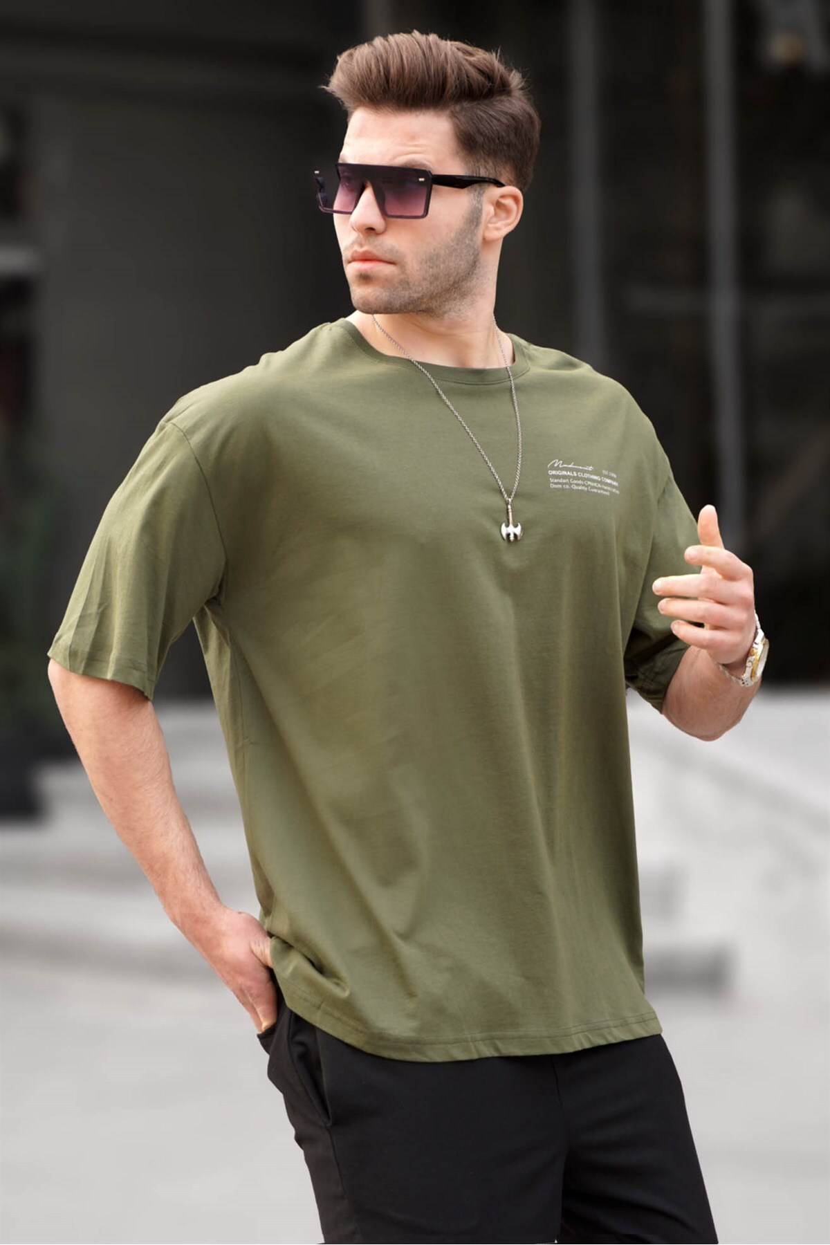 تیشرت مردانه خاکی