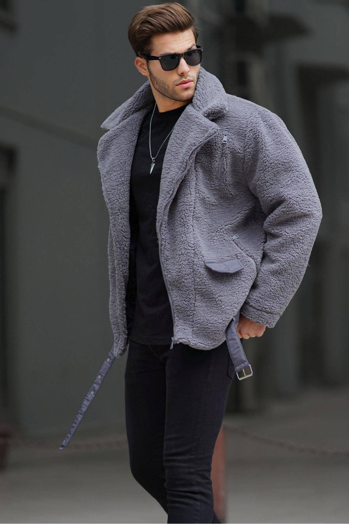 کت مردانه باکیور مخملی مشکی 6849