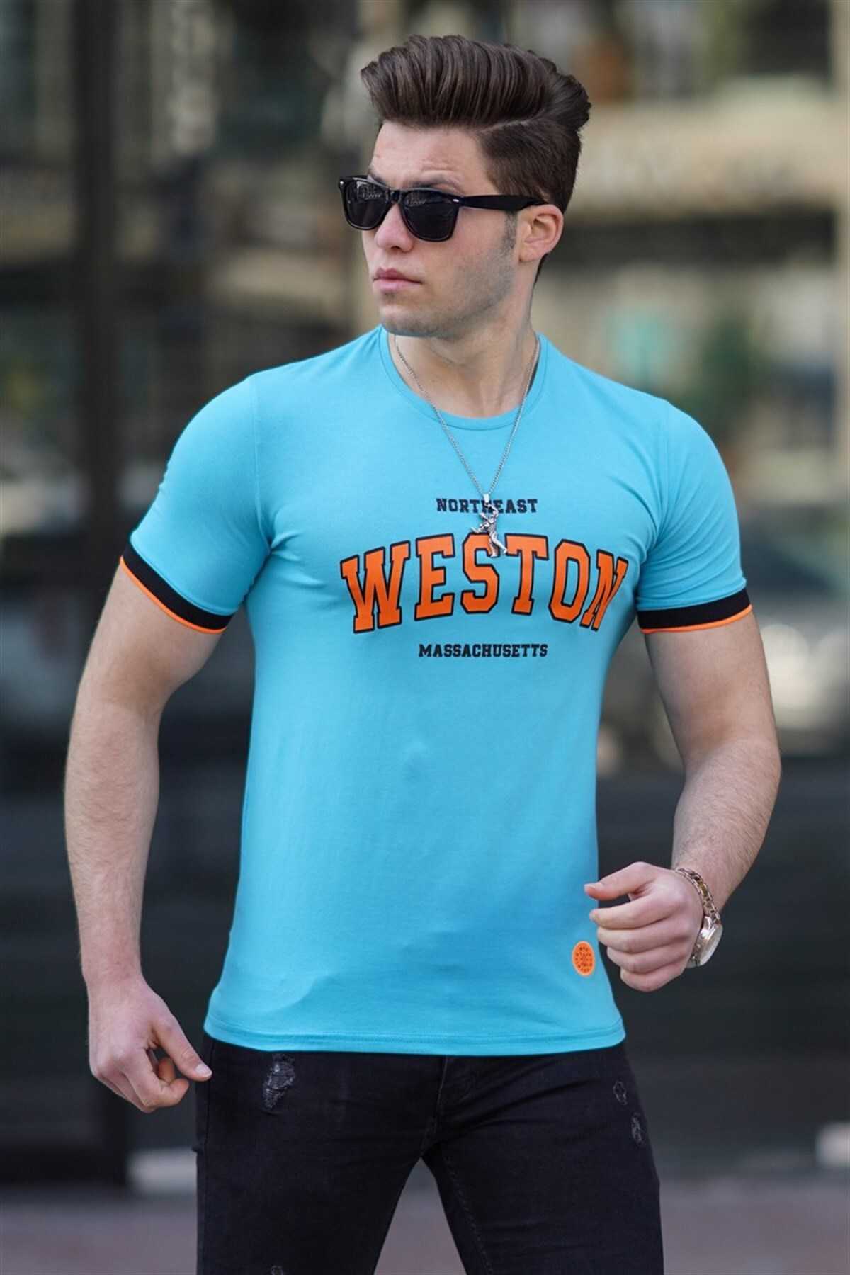 تیشرت مردانه مشکی چاپ شده