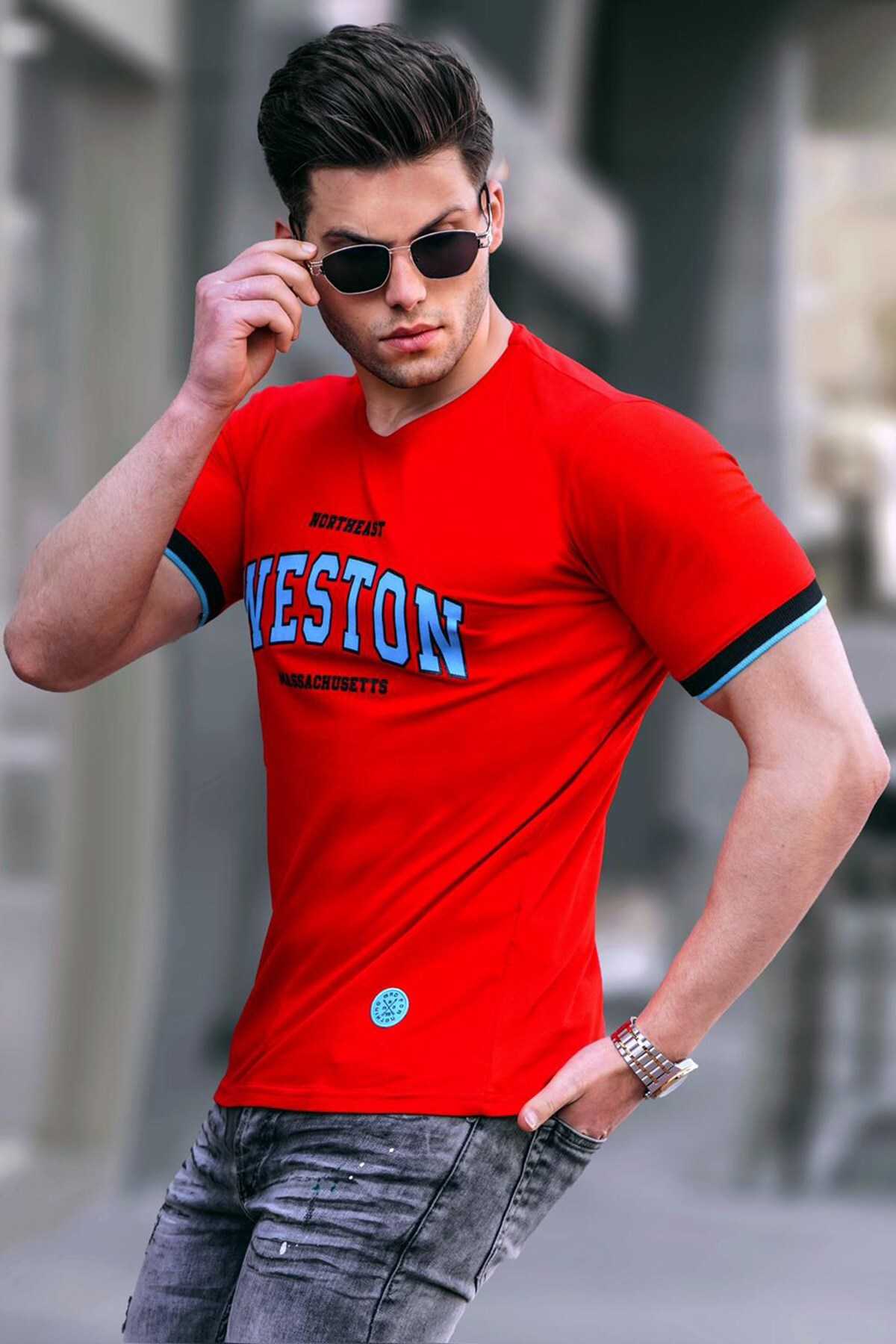 تیشرت مردانه مشکی چاپ شده