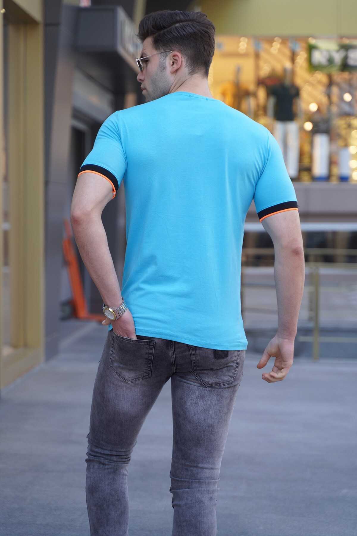 تیشرت مردانه مشکی چاپ شده