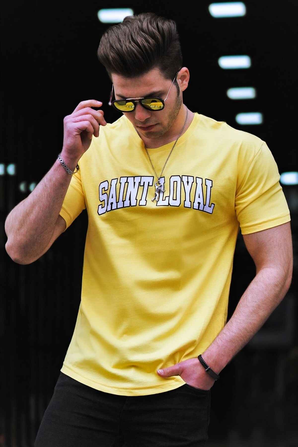 تیشرت مردانه مشکی چاپ شده