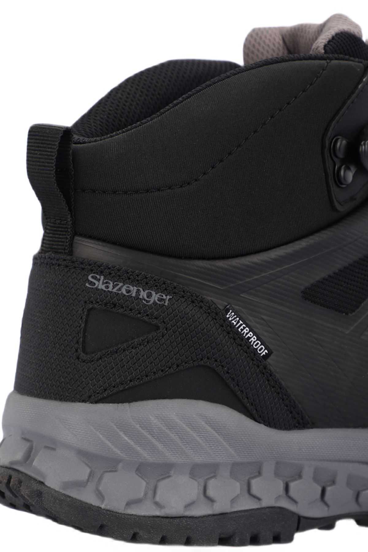 چکمه های مردانه ضد آب WILKIN در فضای باز مشکی / مشکی