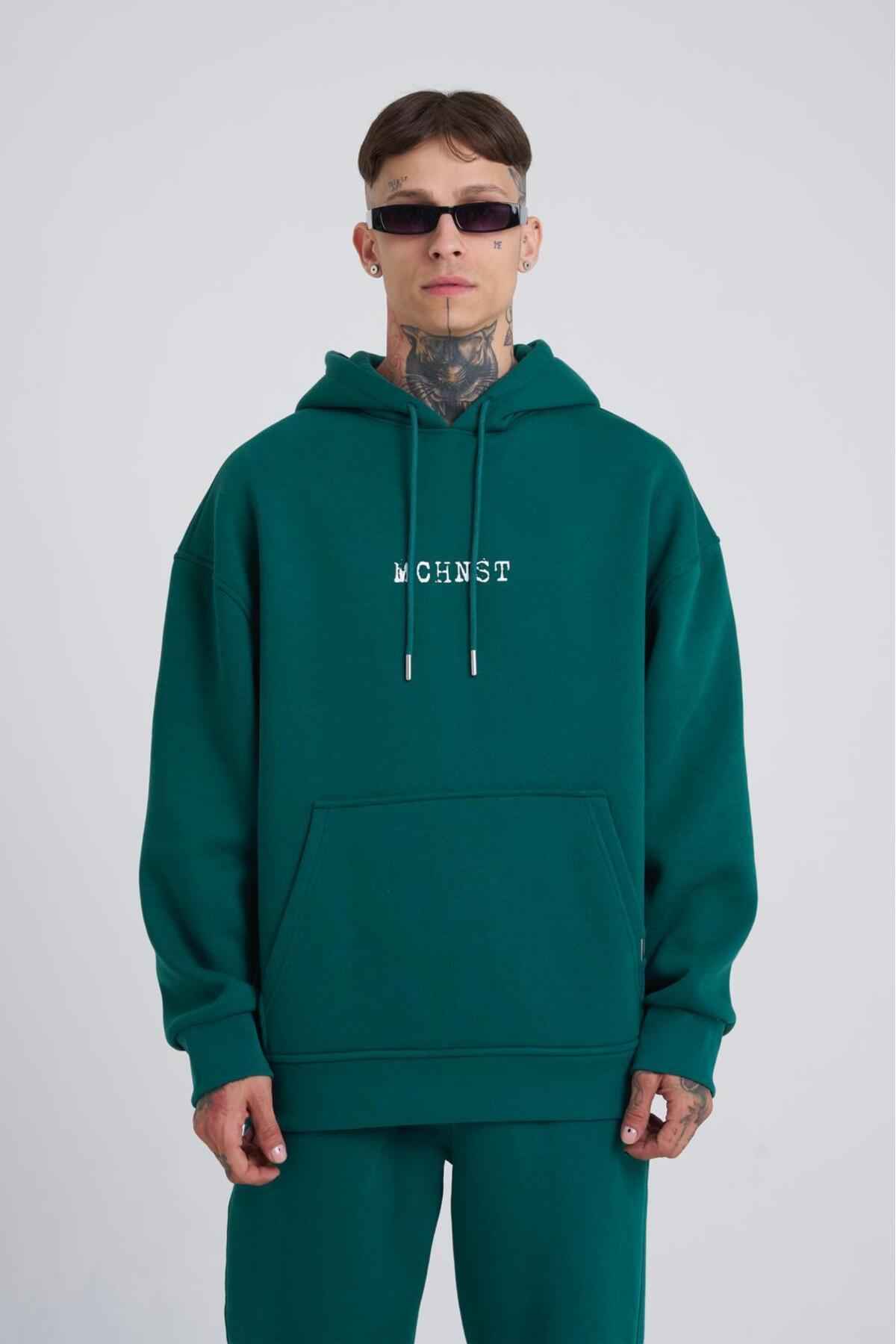 سویشرت مردانه با چاپ خوب و بد اکرو سایز بزرگ