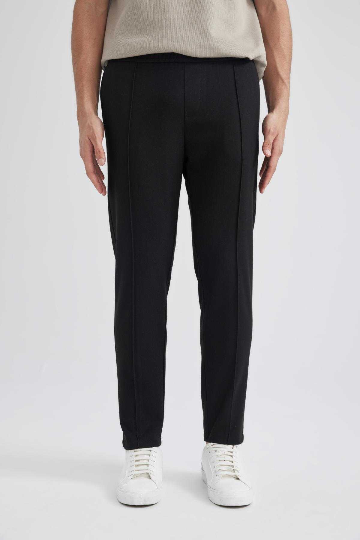 شلوار پشمی پا راست برش B1990ax23wn