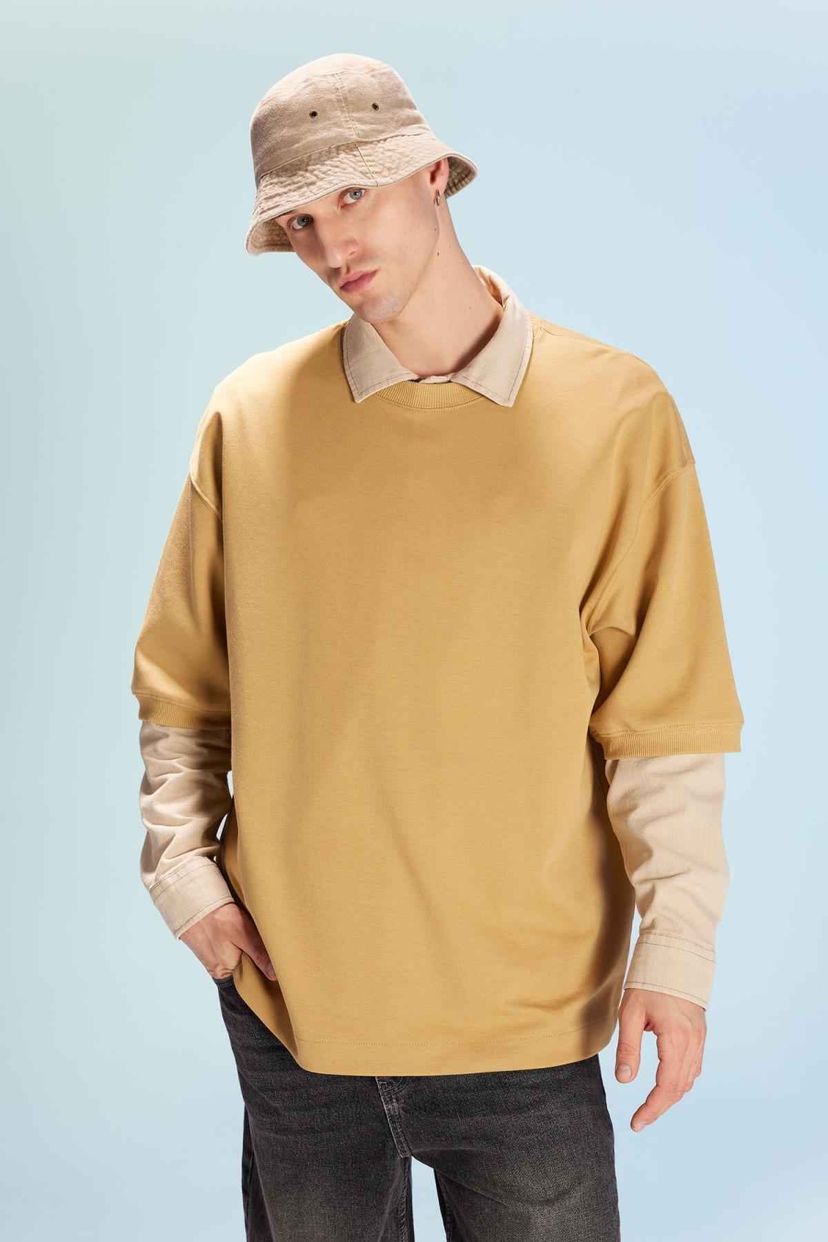 تیشرت یقه خدمه گشاد