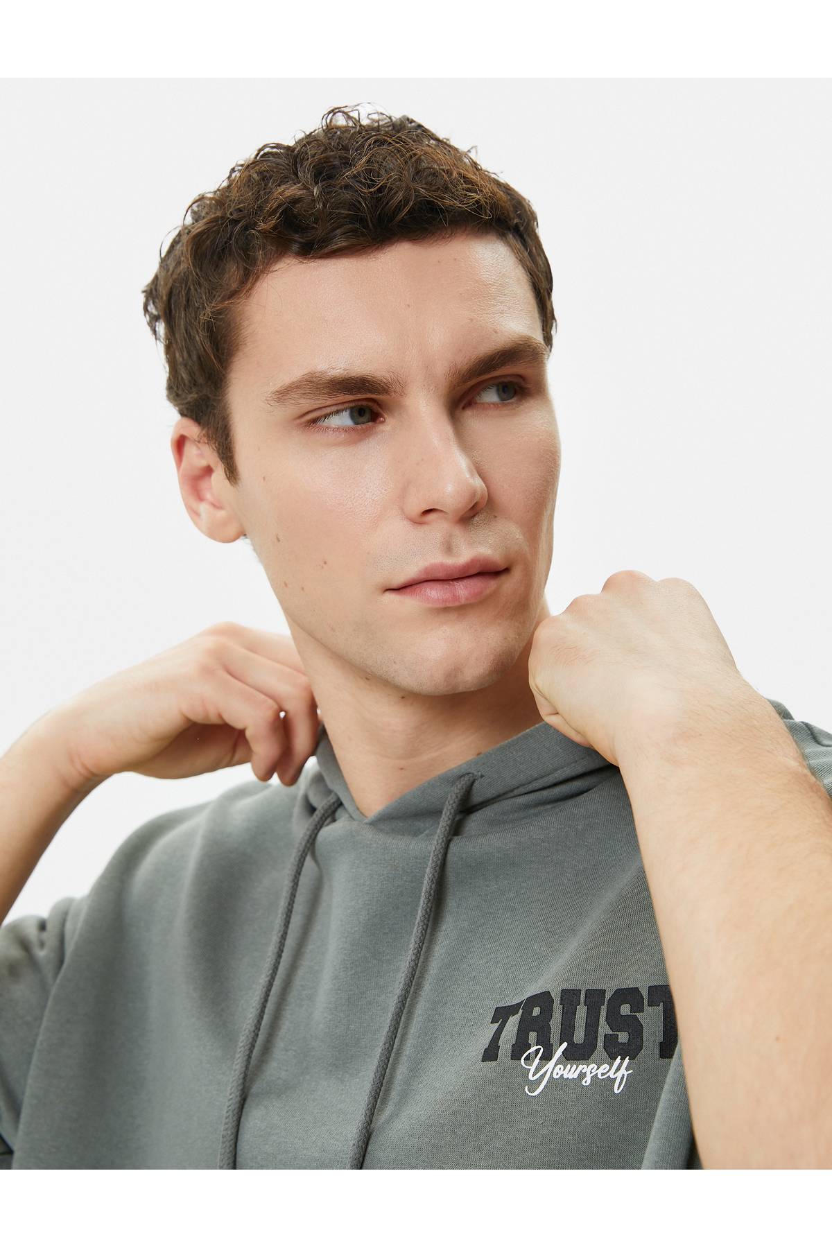 چاپ شعار آستین کوتاه هودی اسپرت