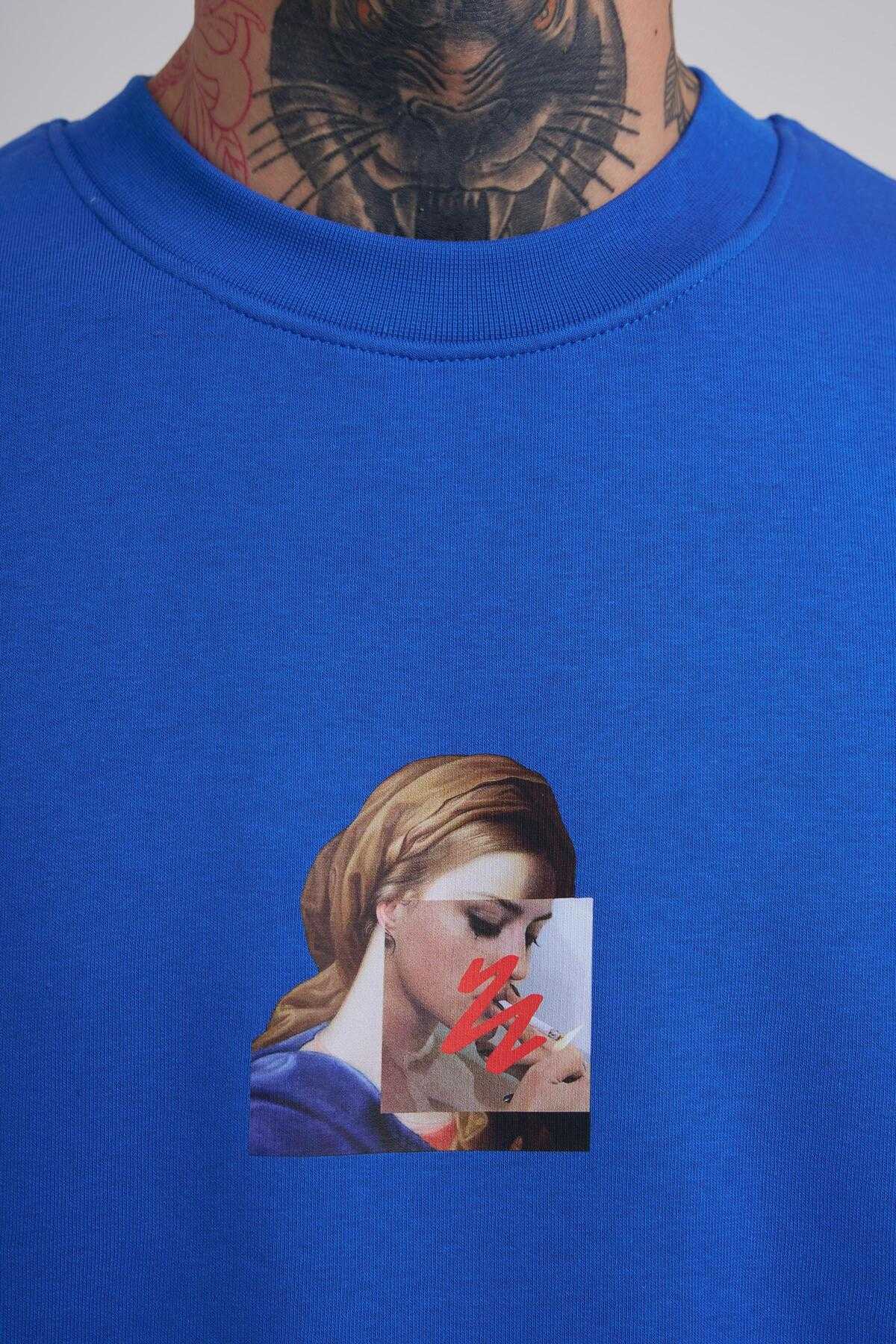 سویشرت مردانه Oversize Holiness Basic ECRU