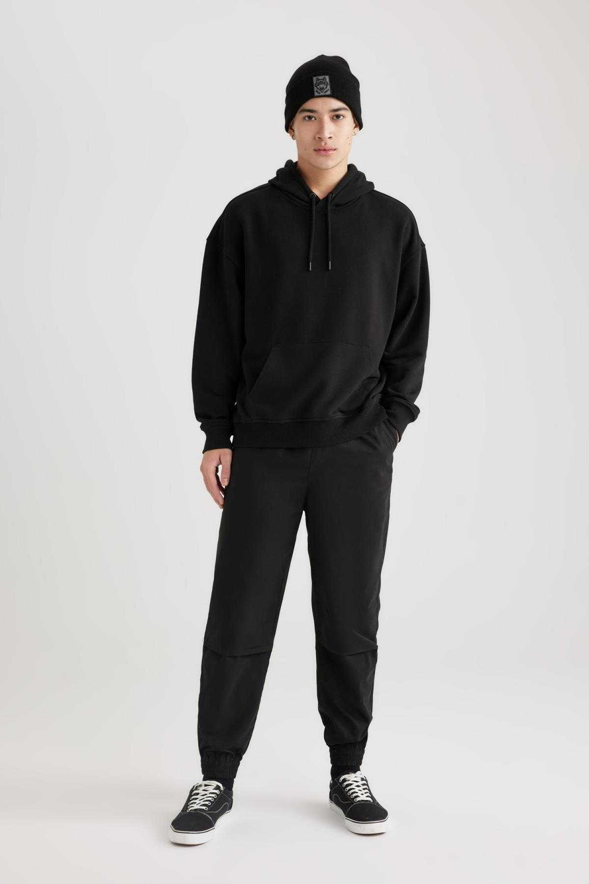 شلوار ساق بنددار الاستیک معمولی Jogger