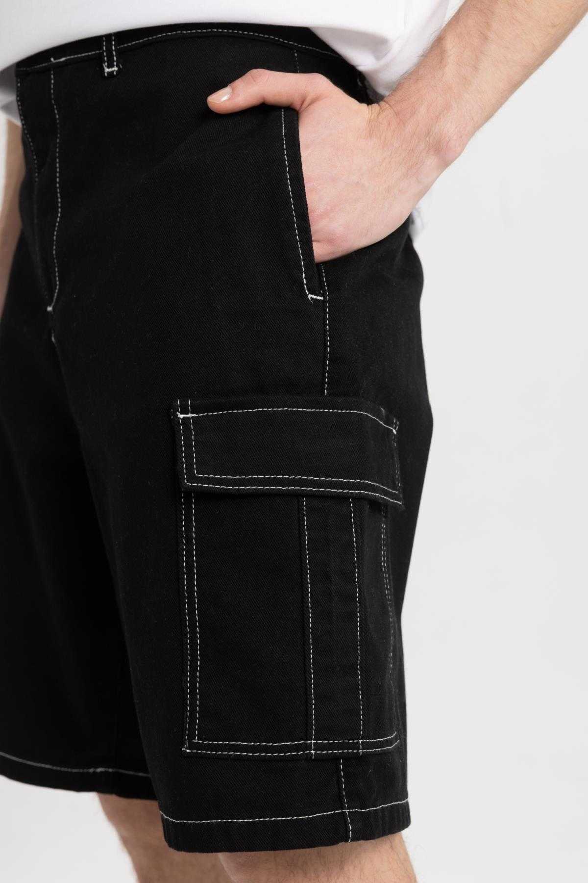 Relax Fit Cargo Pocket Bermuda