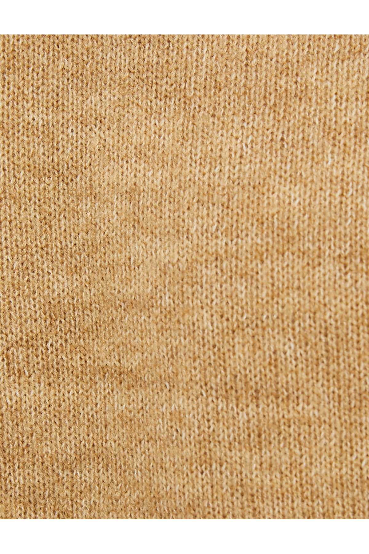 ژاکت بافتنی پایه نیم یقه یقه اسلیم