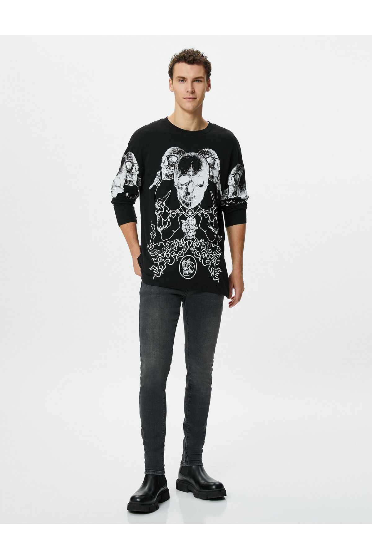 شلوار جین Skinny Fit - Michael Jean