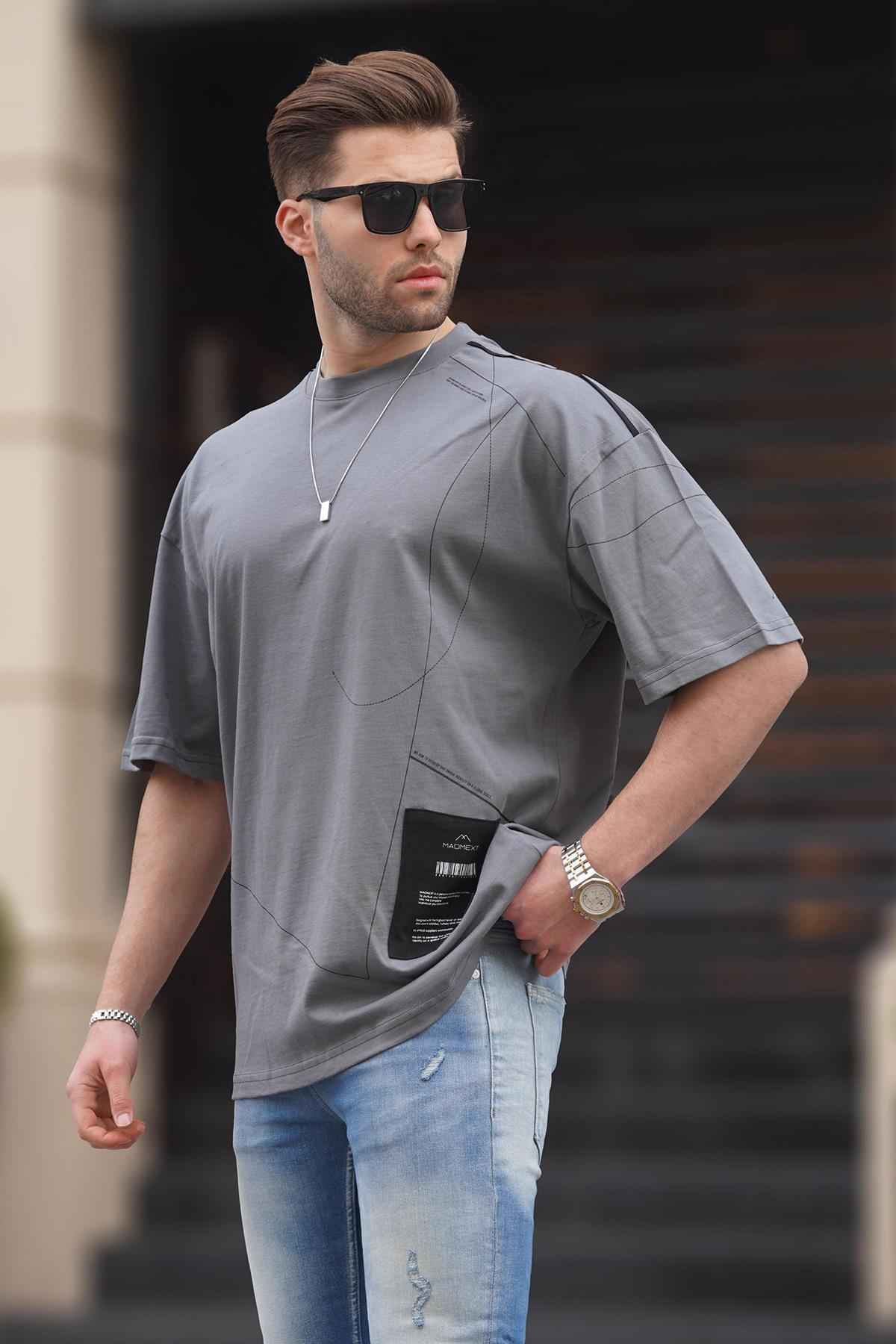 تیشرت مردانه بزرگ با طرح کاپوچینو