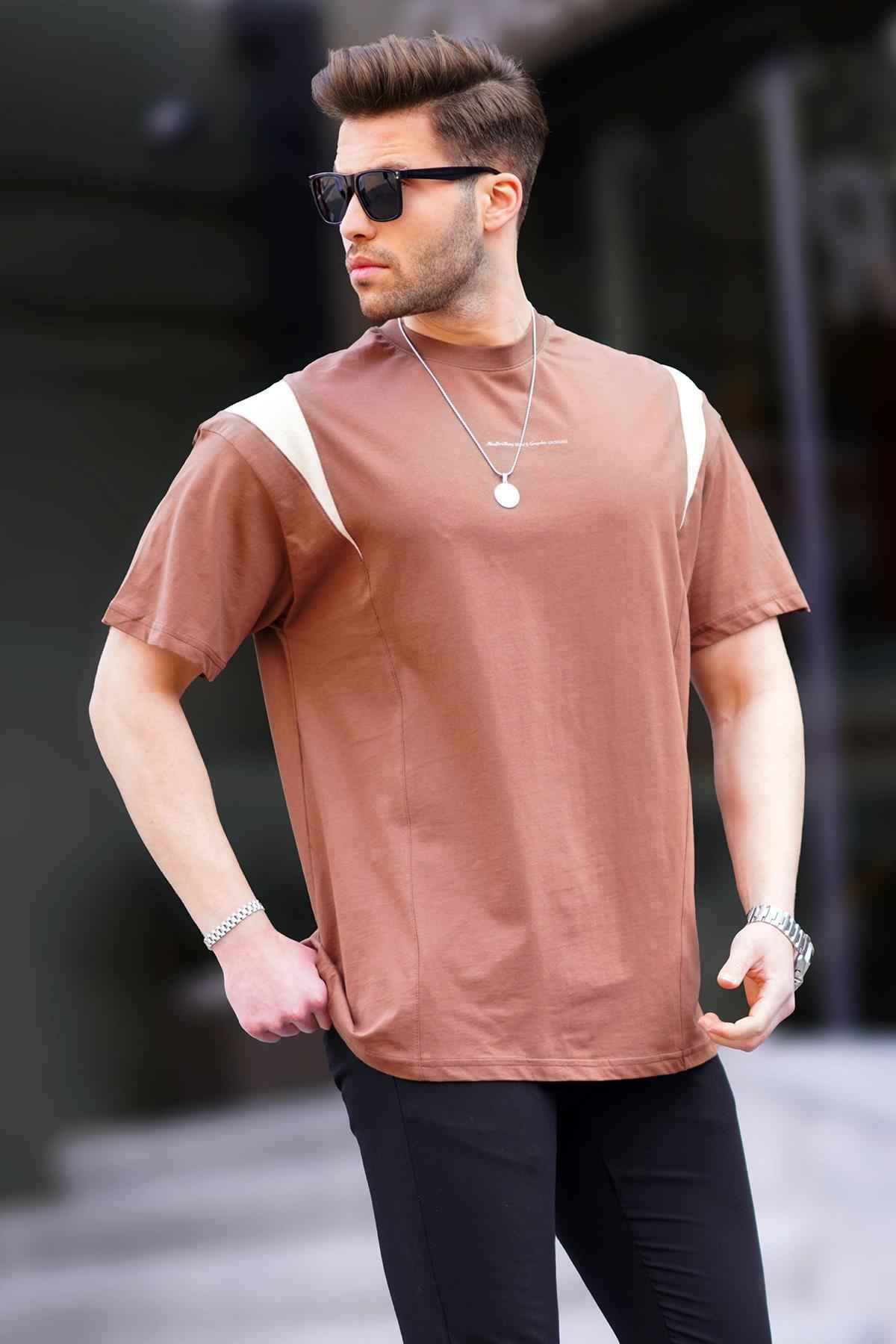 تیشرت یقه خدمه اورسایز مشکی