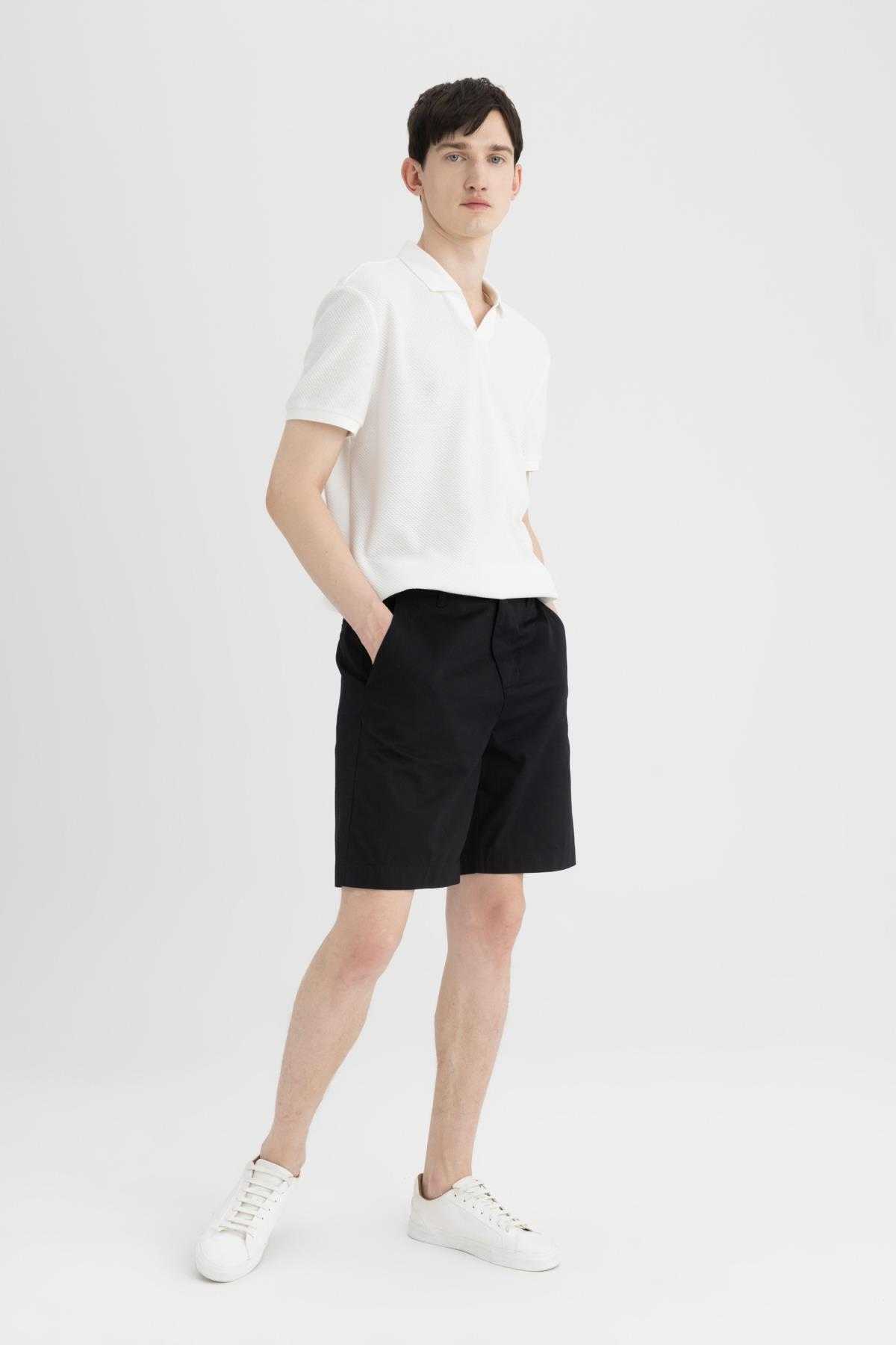 گاباردین برمودای معمولی فیت