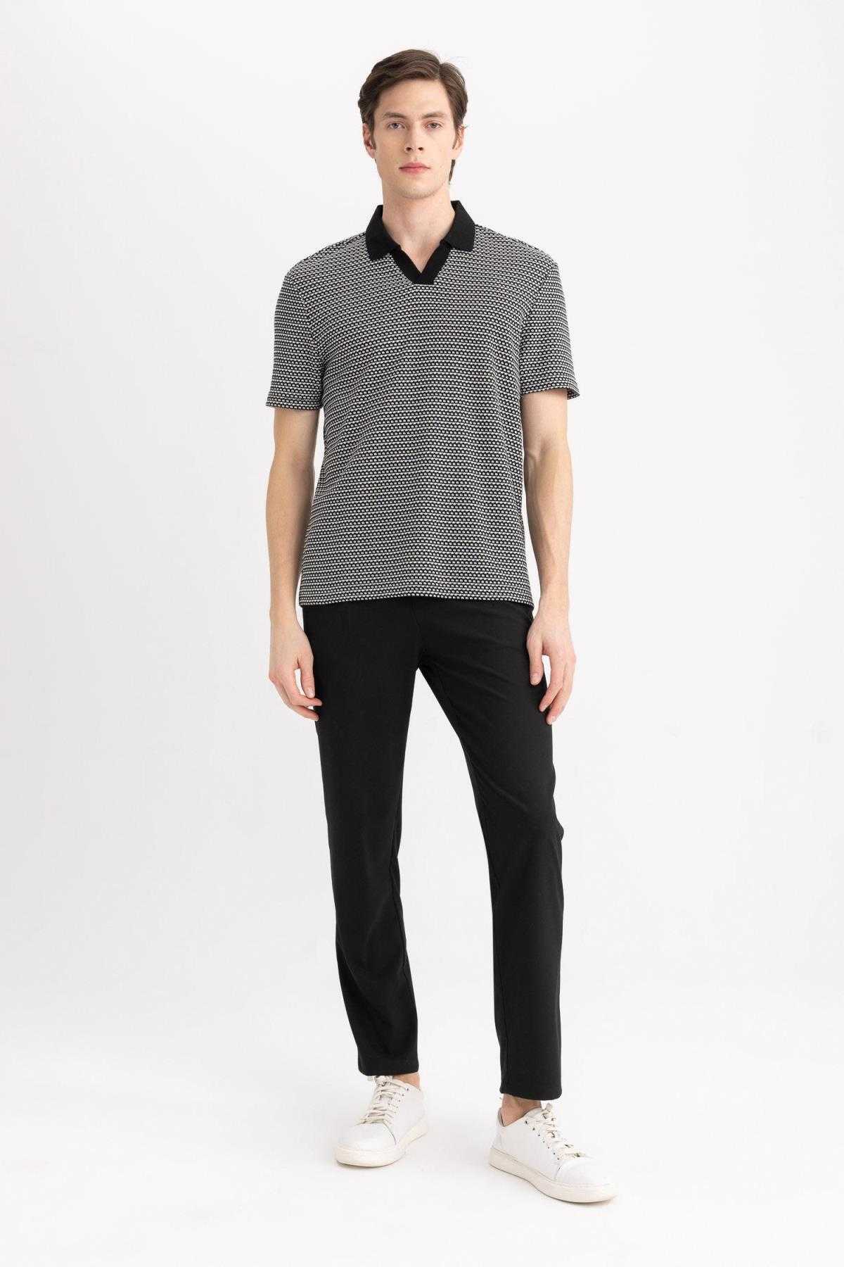 تیشرت پولو آستین کوتاه معمولی B6548ax24sp