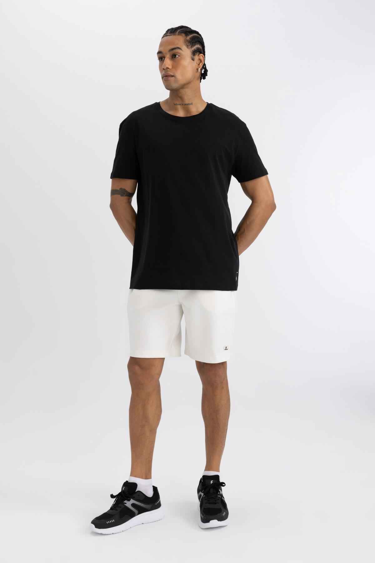 شورت پارچه ای غواصی پا کوتاه DeFactoFit