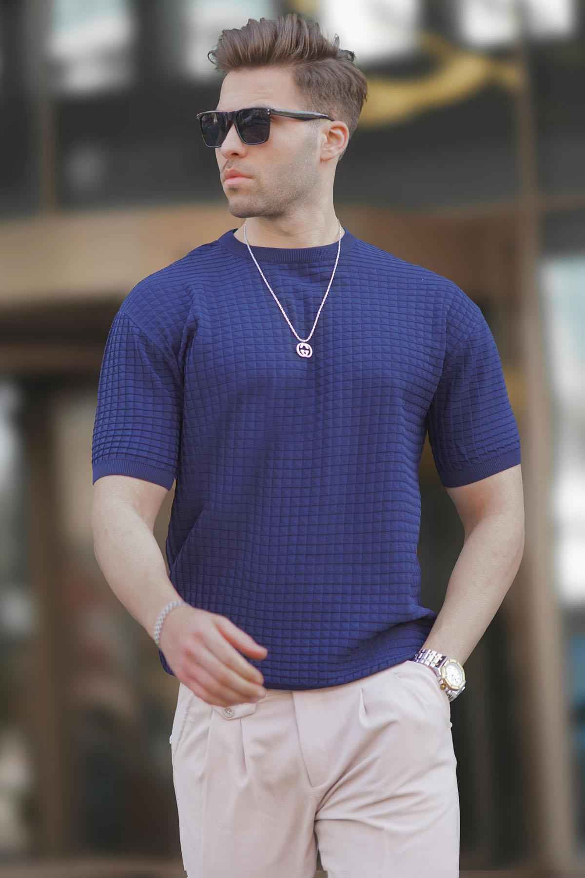 تیشرت مردانه خاکی