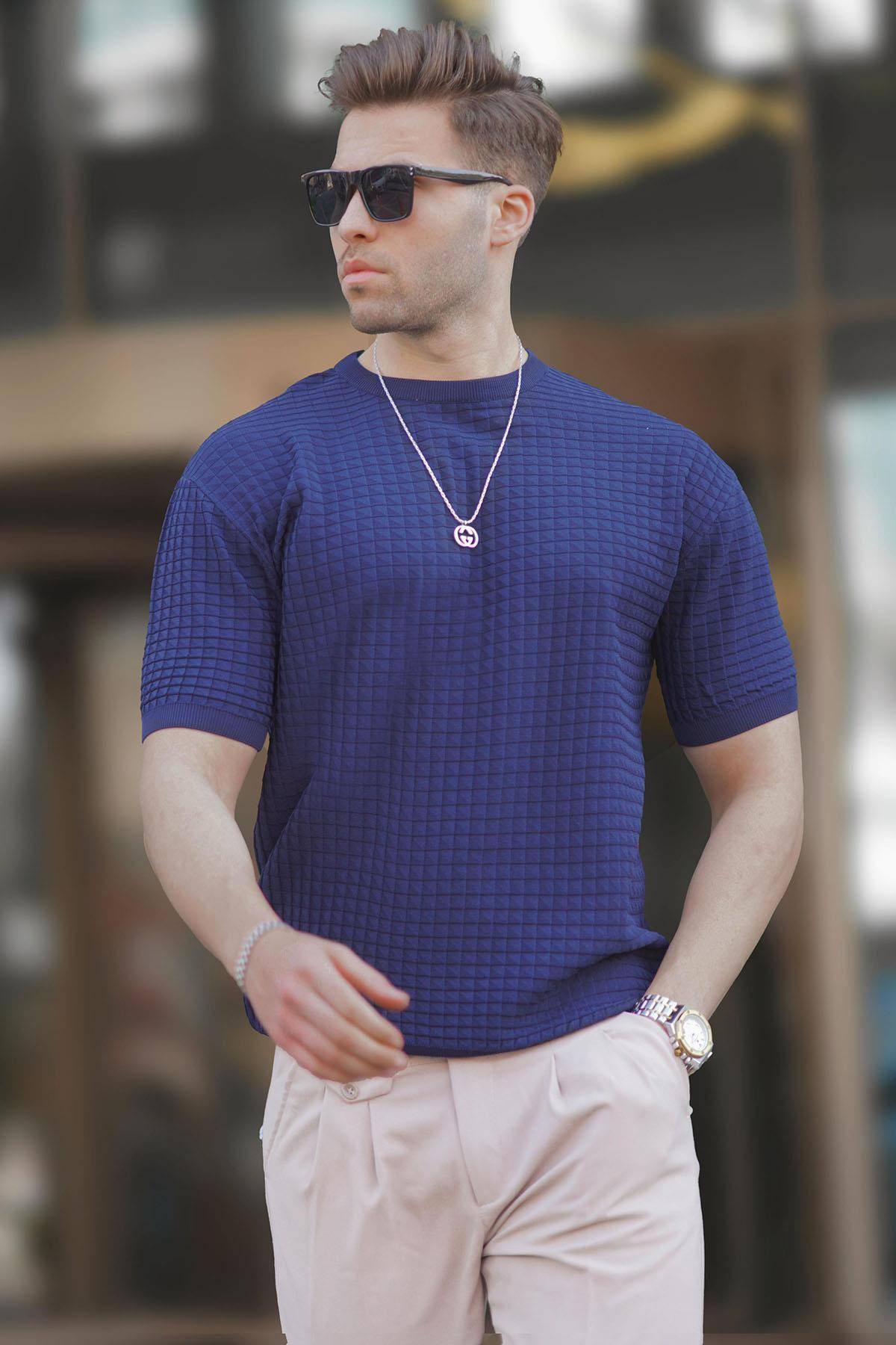 تیشرت مردانه خاکی