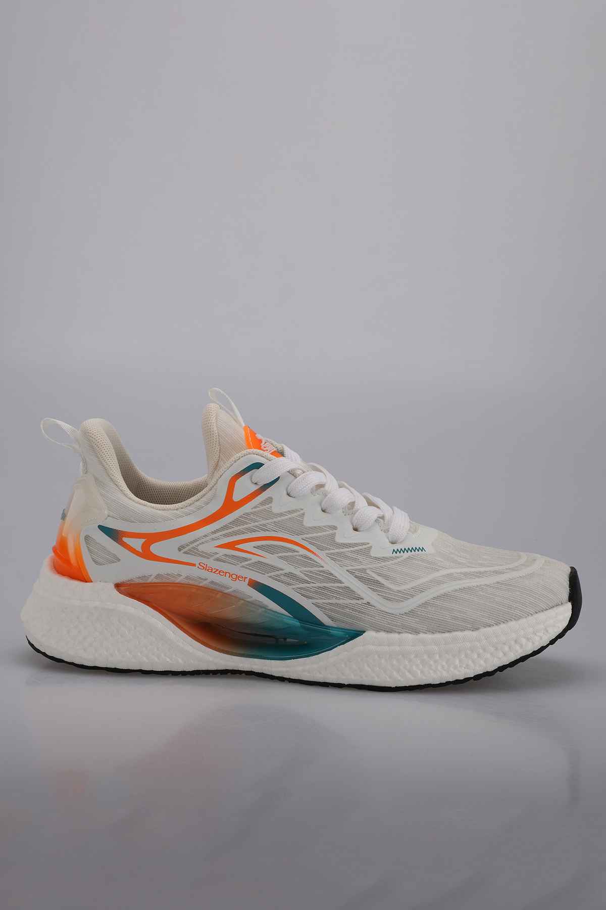 کفش کتانی مردانه WARWICK سفید / نارنجی