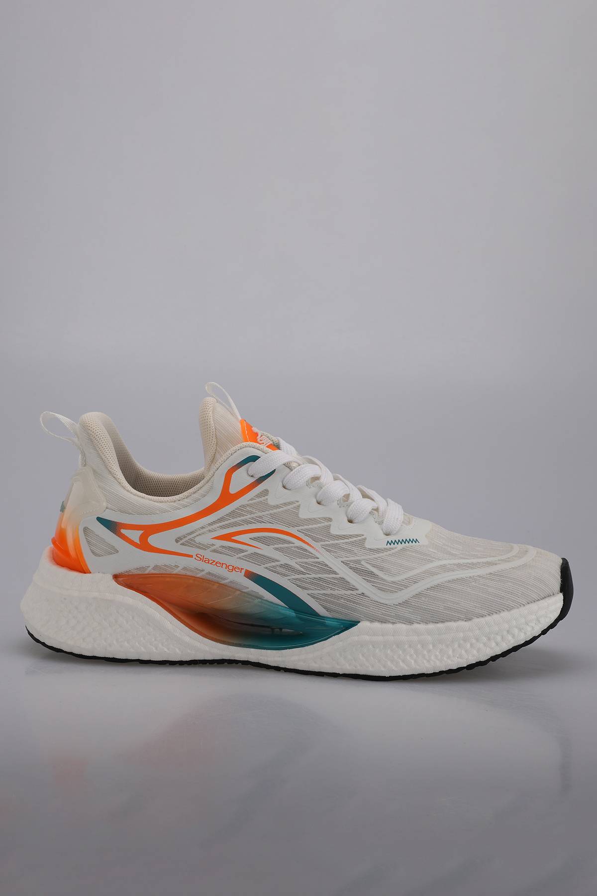 کفش کتانی مردانه WARWICK سفید / نارنجی