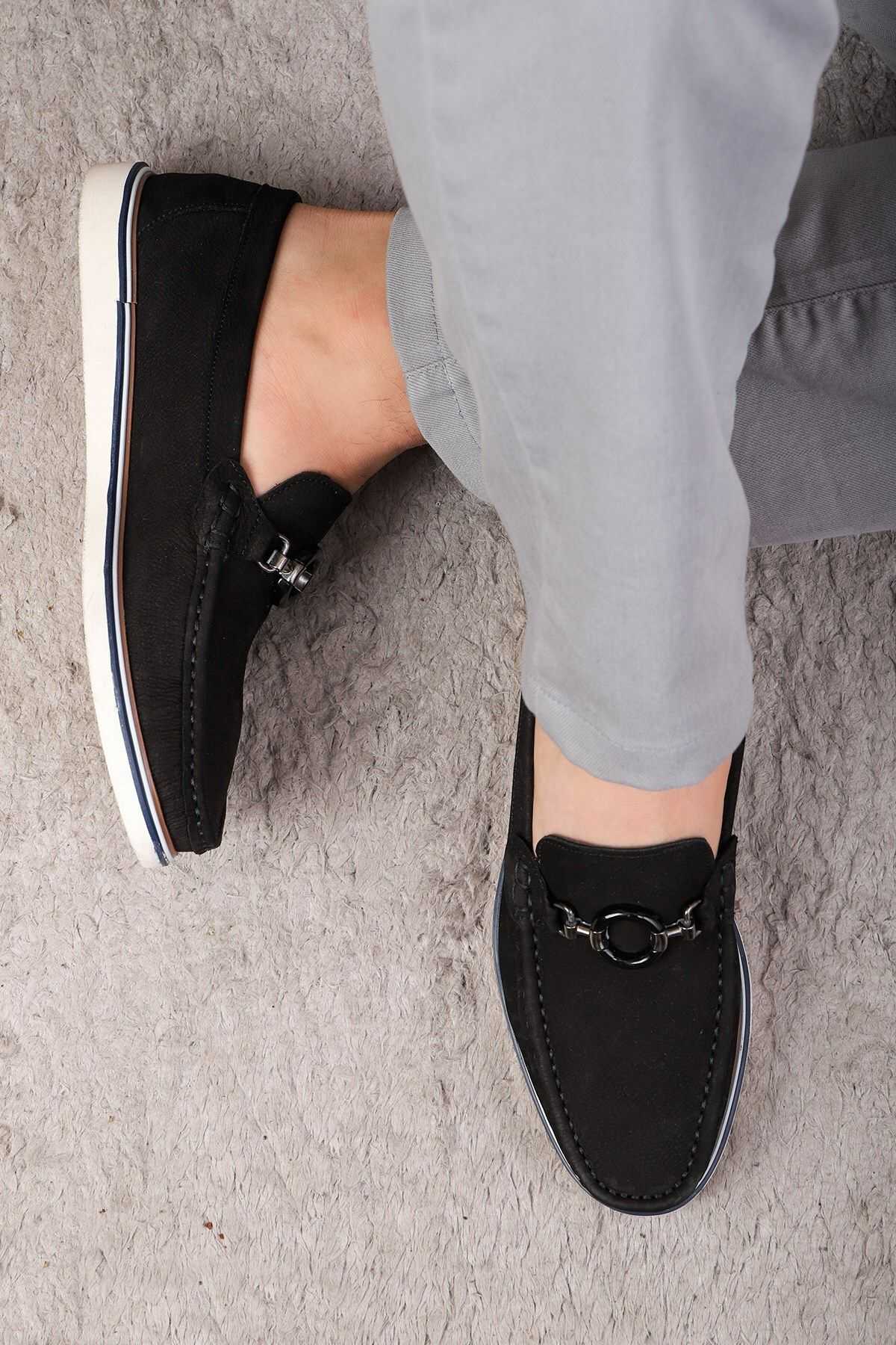 کفش روزانه مردانه چرم اصل مودیکا کفش لوفر