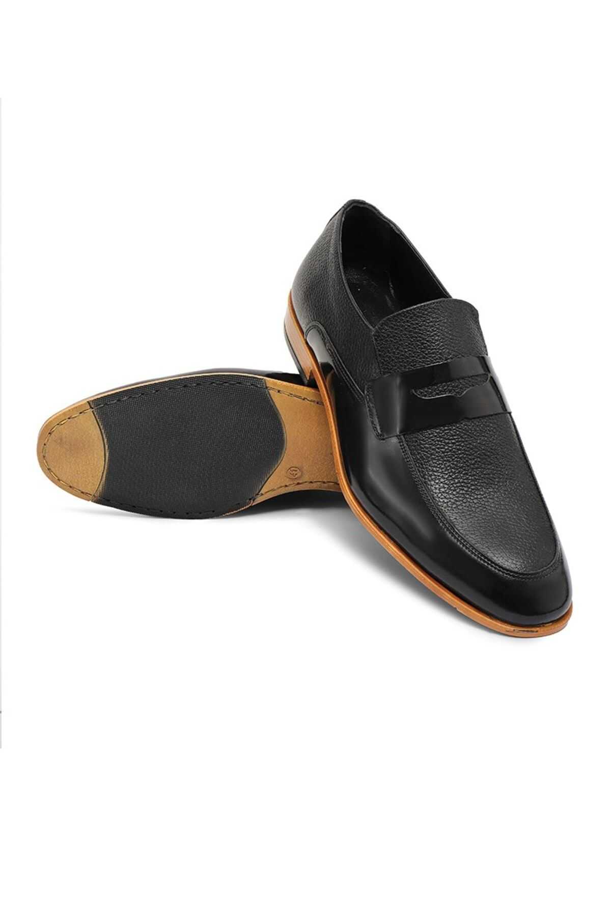 کفش کلاسیک مردانه چرم اصل Milazzo، کفش کلاسیک لوفر