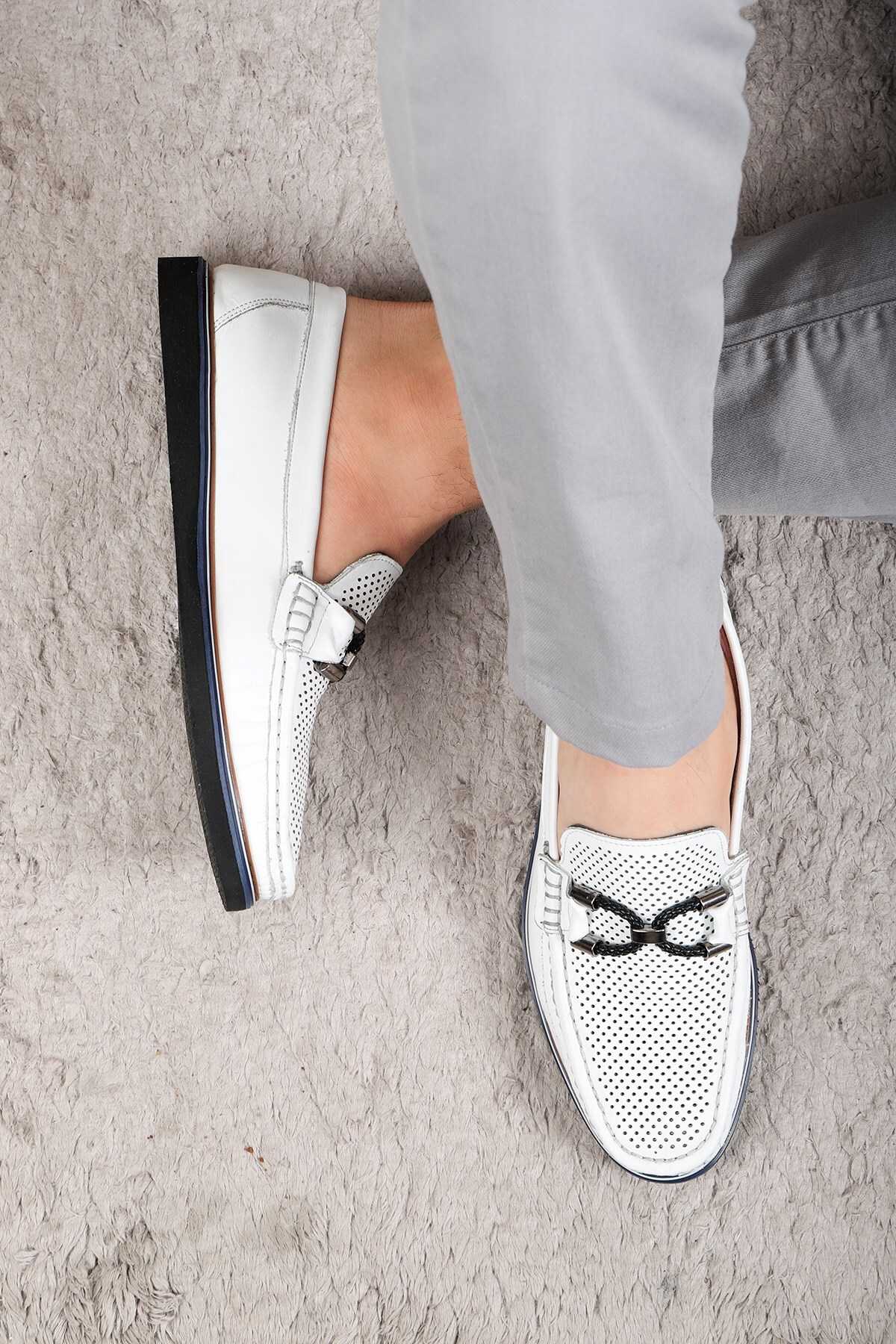 کفش راحتی مردانه چرم اصل Gela کفش لوفر