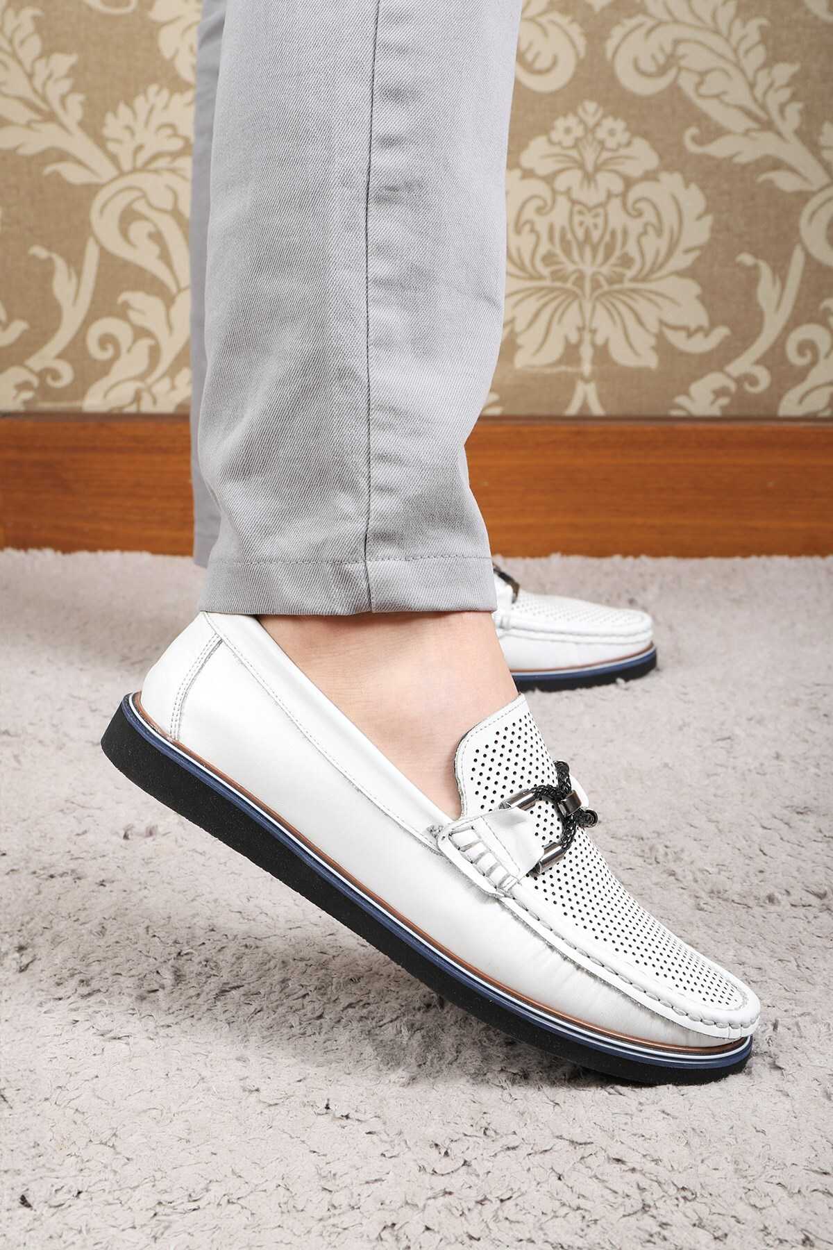 کفش راحتی مردانه چرم اصل Gela کفش لوفر