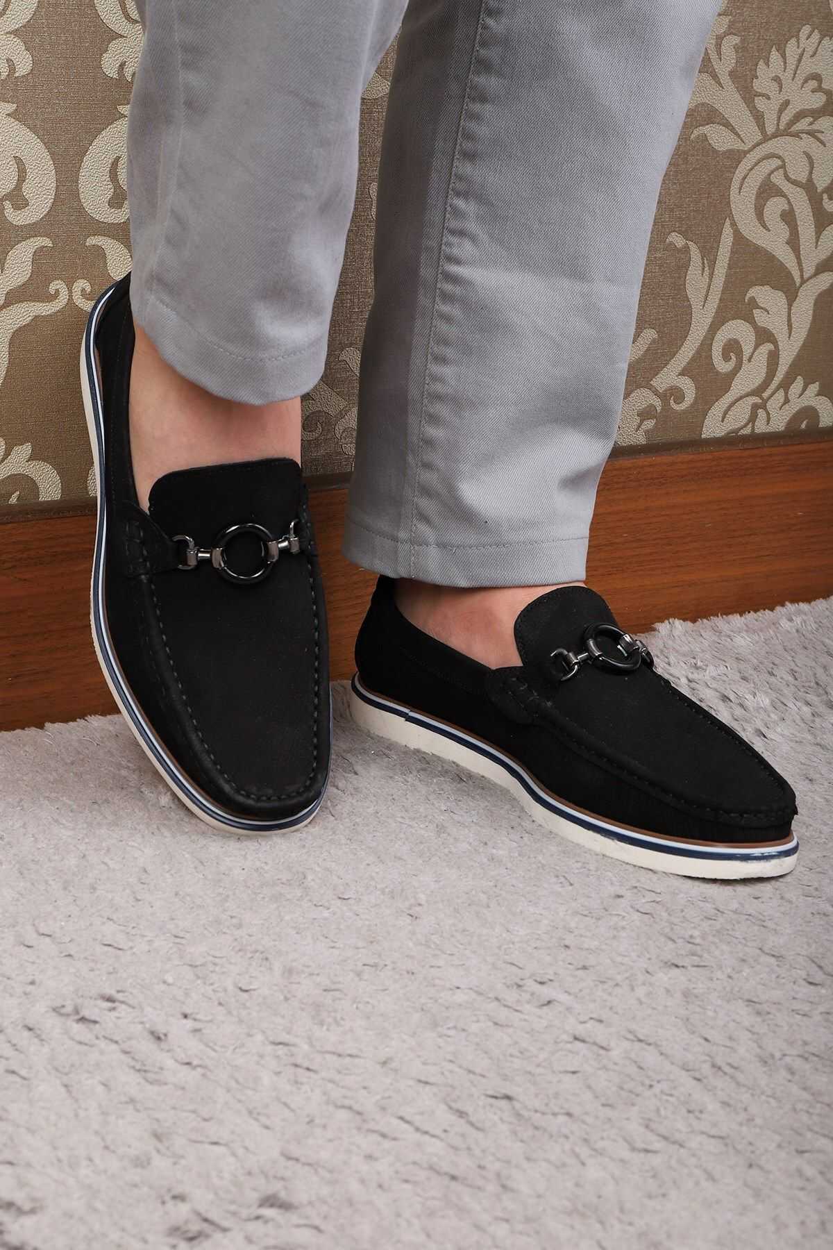 کفش روزانه مردانه چرم اصل مودیکا کفش لوفر