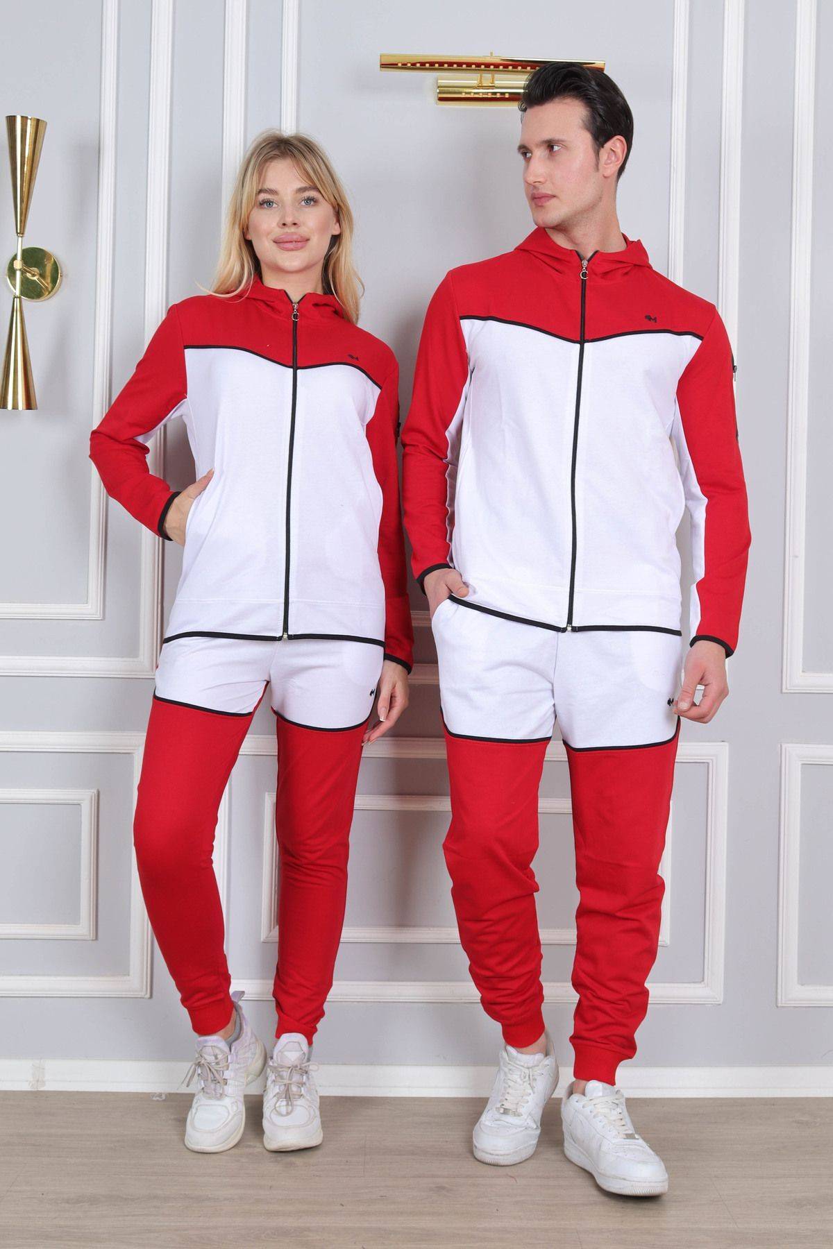 لباس ورزشی اسپرت - ست لباس خواب آستین بلند دو نخ (ضخیم) - گلدوزی شده - قیمت برای یک نفر