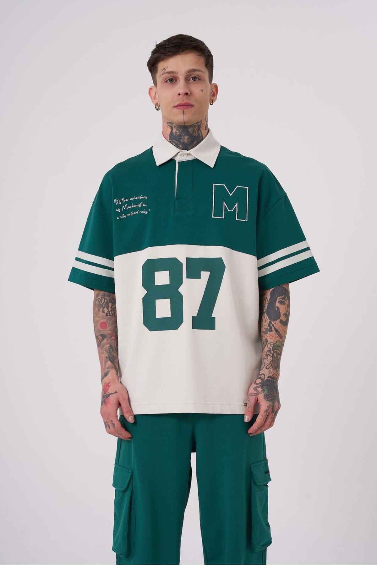 تیشرت مردانه یقه قهوه ای یقه پولو 87 تکه