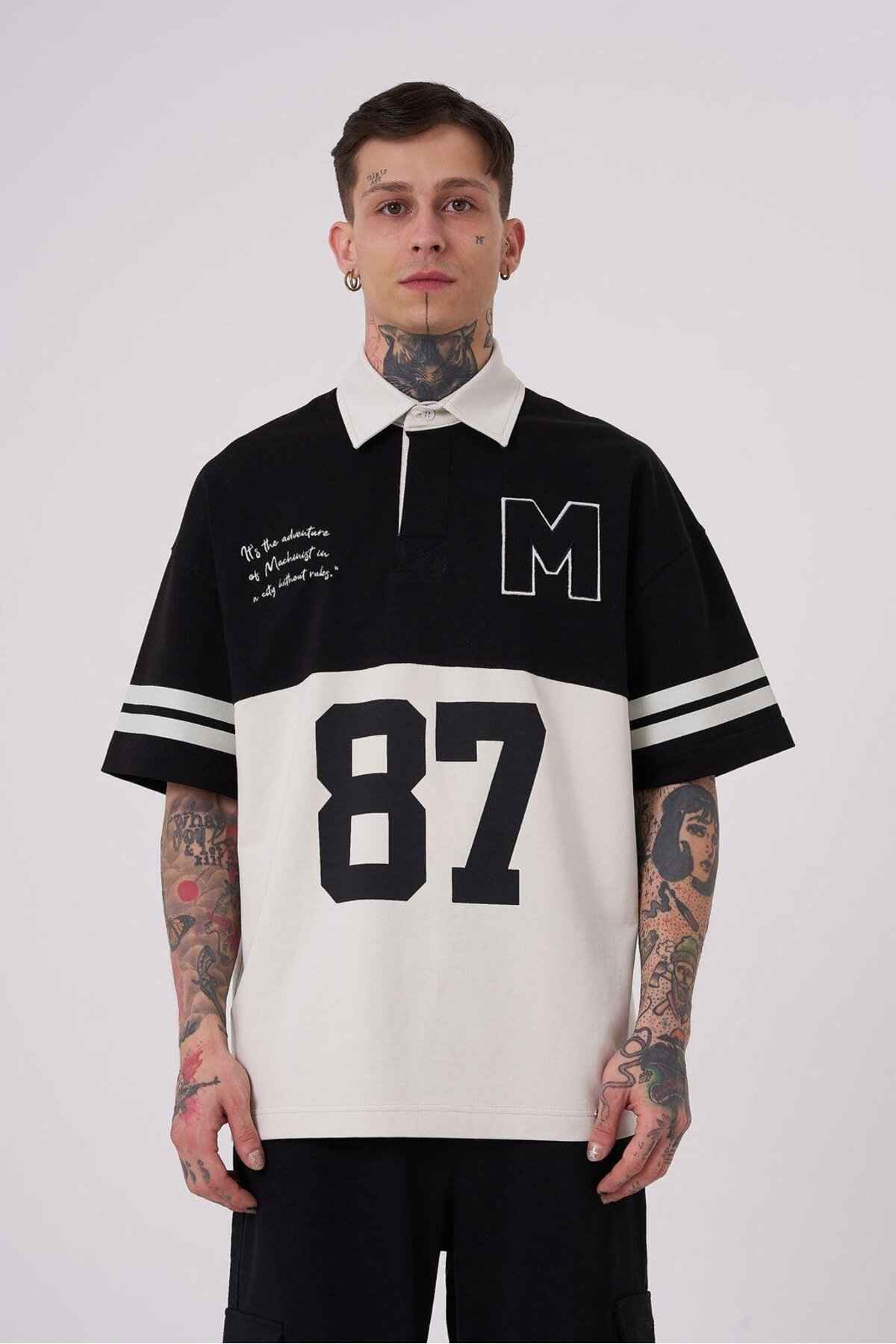 تیشرت مردانه یقه قهوه ای یقه پولو 87 تکه