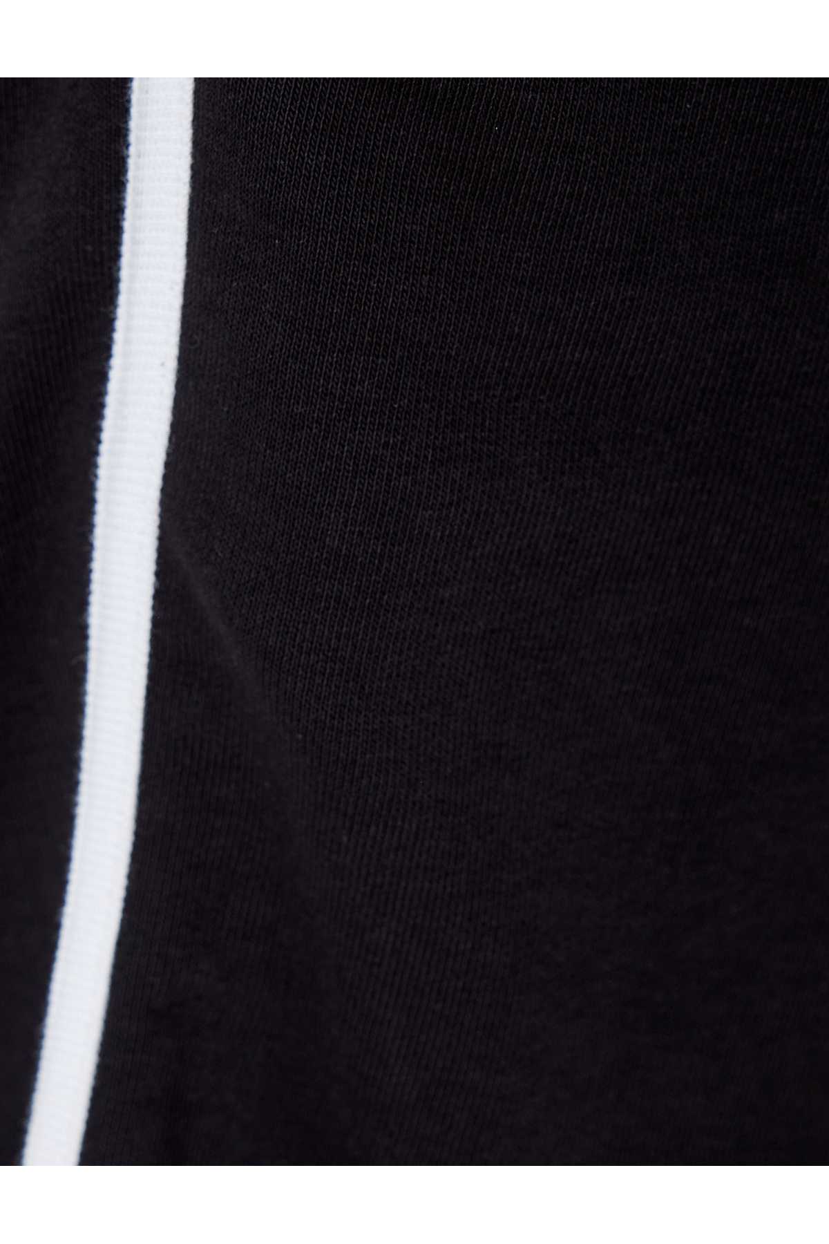 شورت برمودا با جزئیات جیب، کمر بسته، ترکیب پنبه