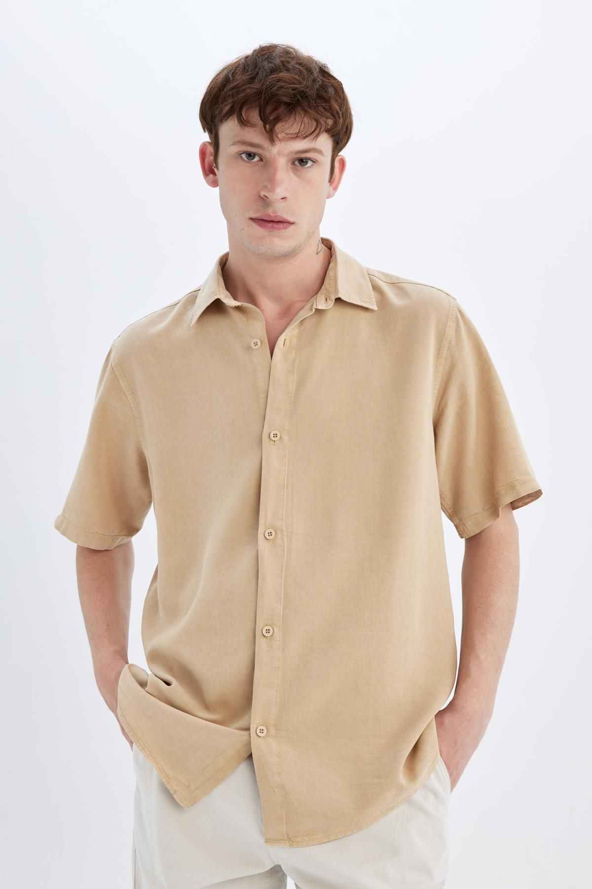 پیراهن آستین کوتاه معمولی