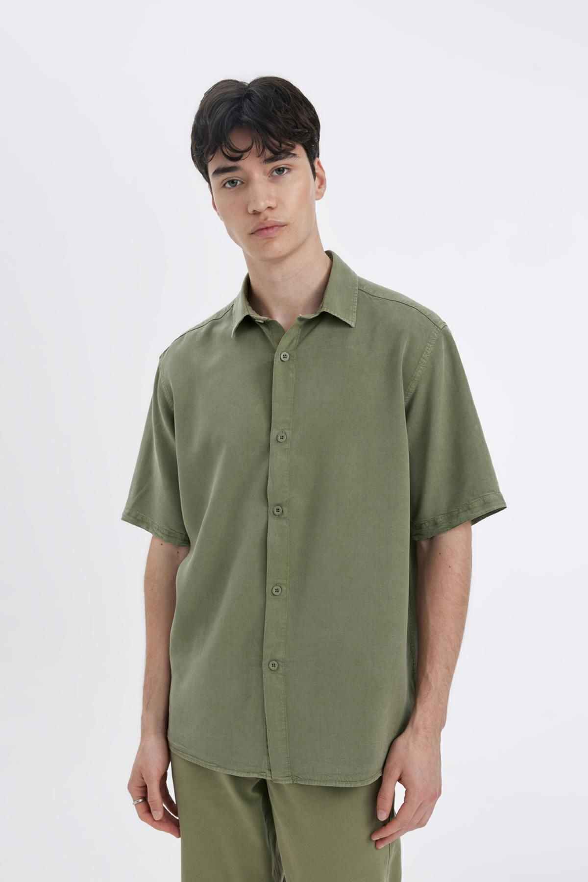 پیراهن آستین کوتاه معمولی