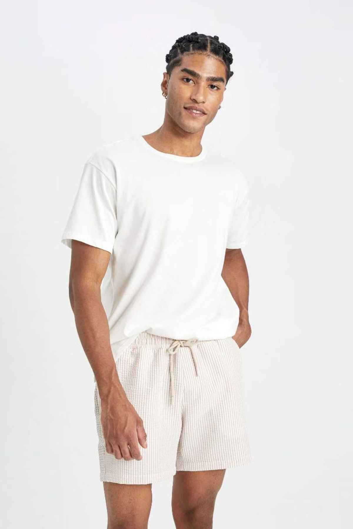 شورت شنا راه راه B7535ax24hs