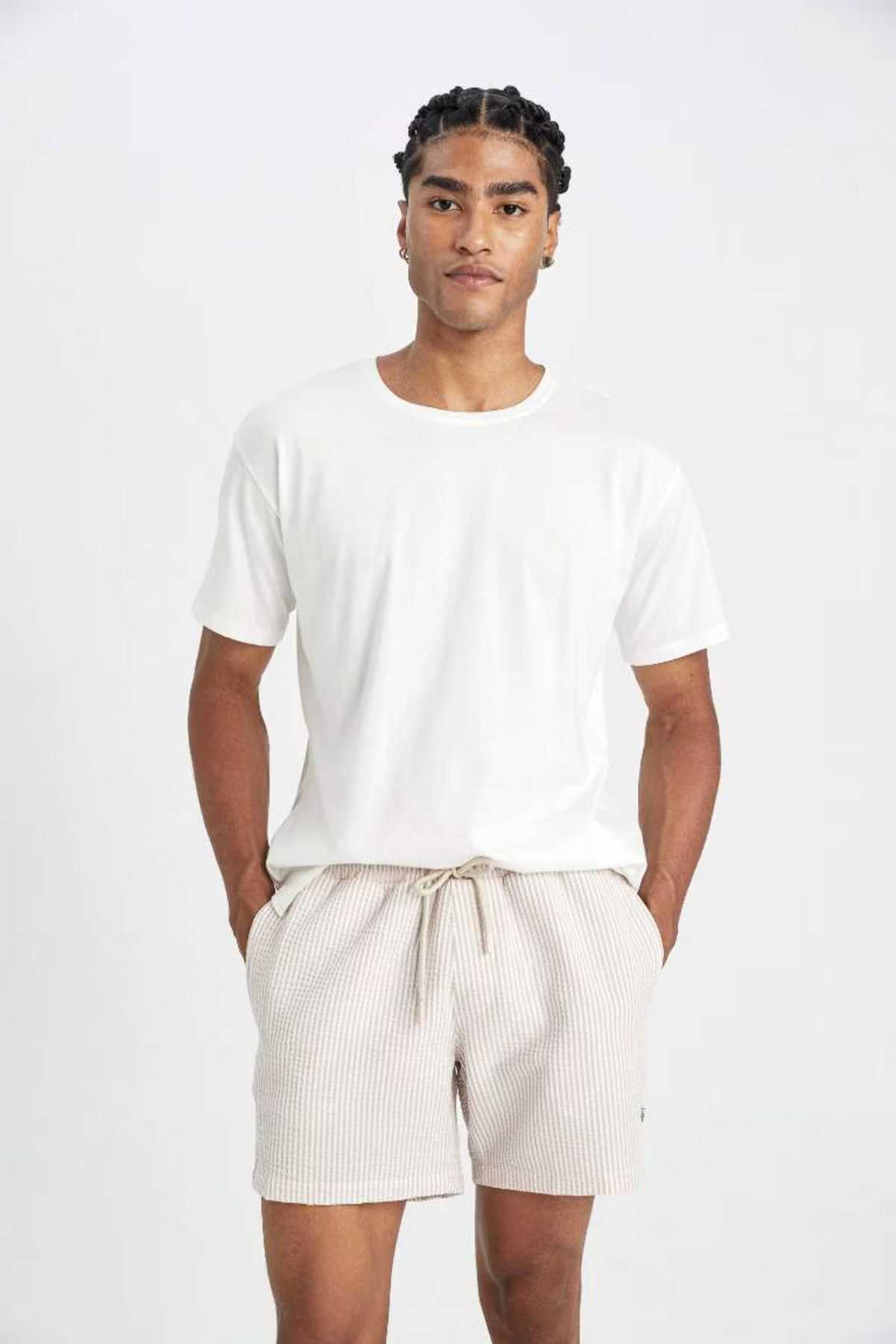 شورت شنا راه راه B7535ax24hs