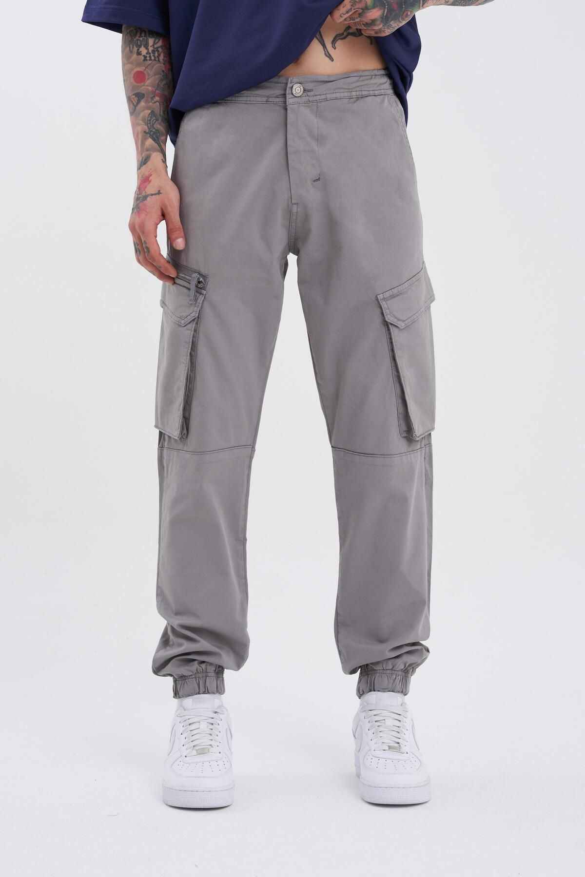 جیبی باری مردانه Jogger Ecru Jean