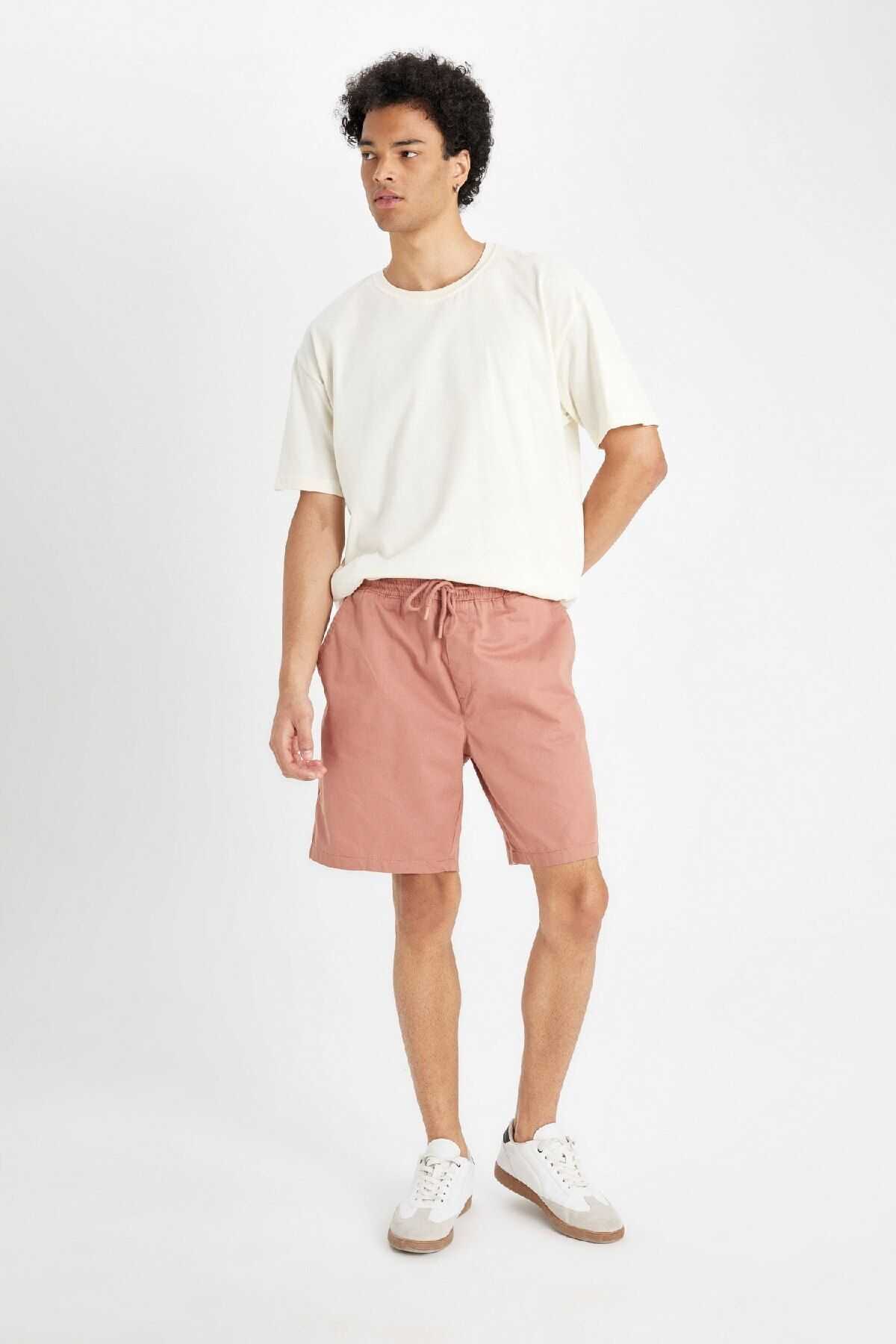 شلوارک برمودای گاباردین Relax Fit