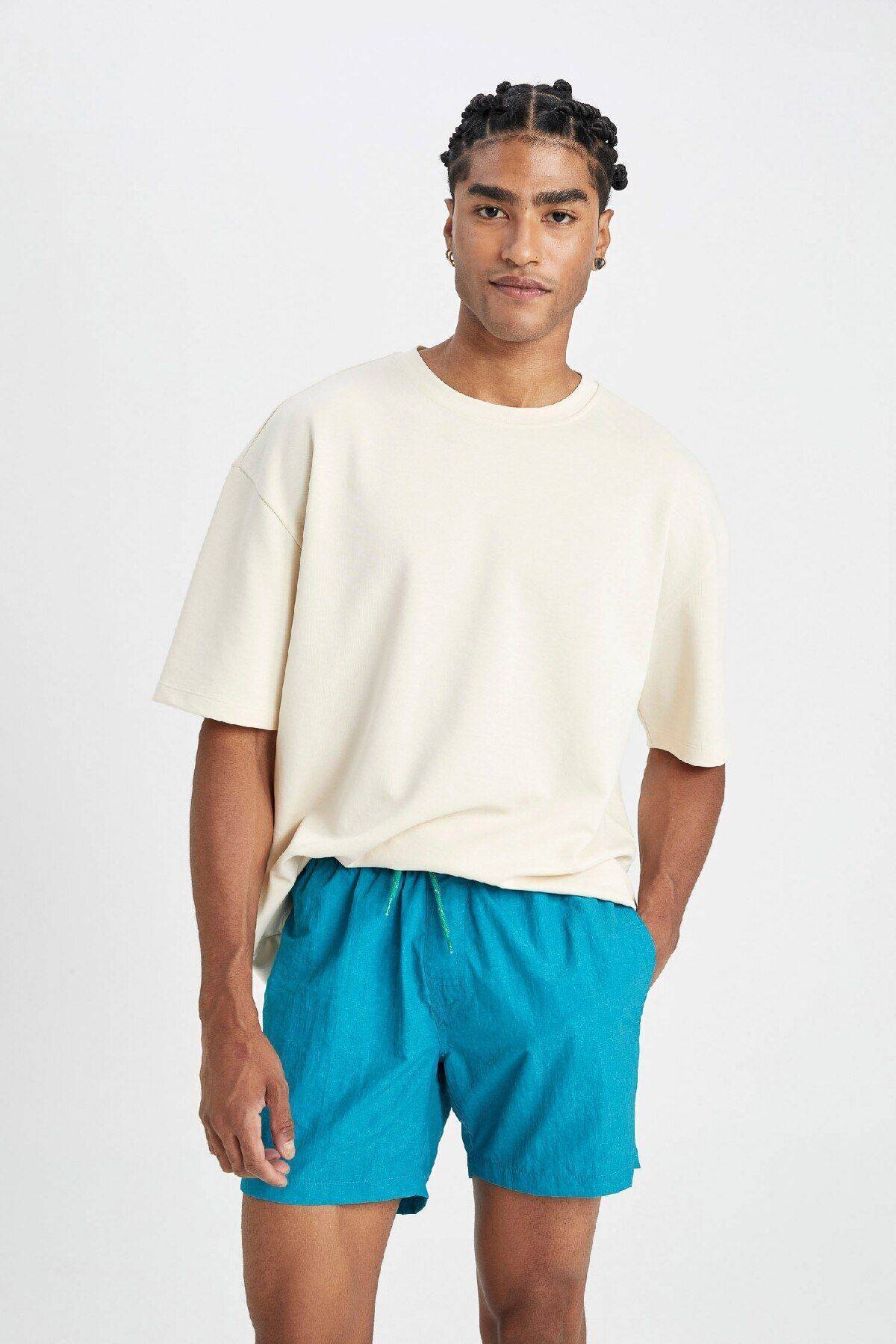 شورت شنا کوتاه مشبک قابل شستشو