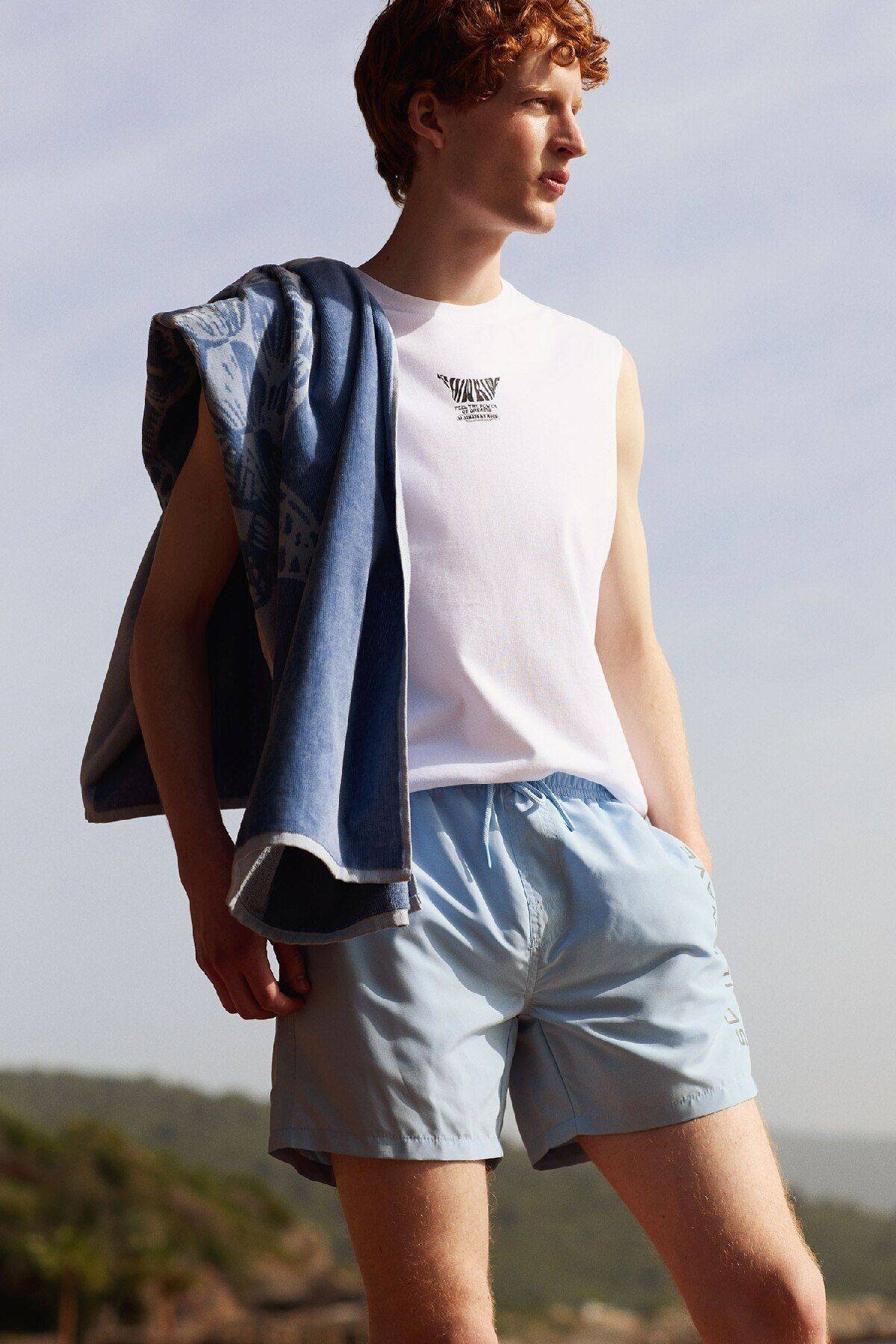 شورت شنا کوتاه مشبک B7297ax24hs