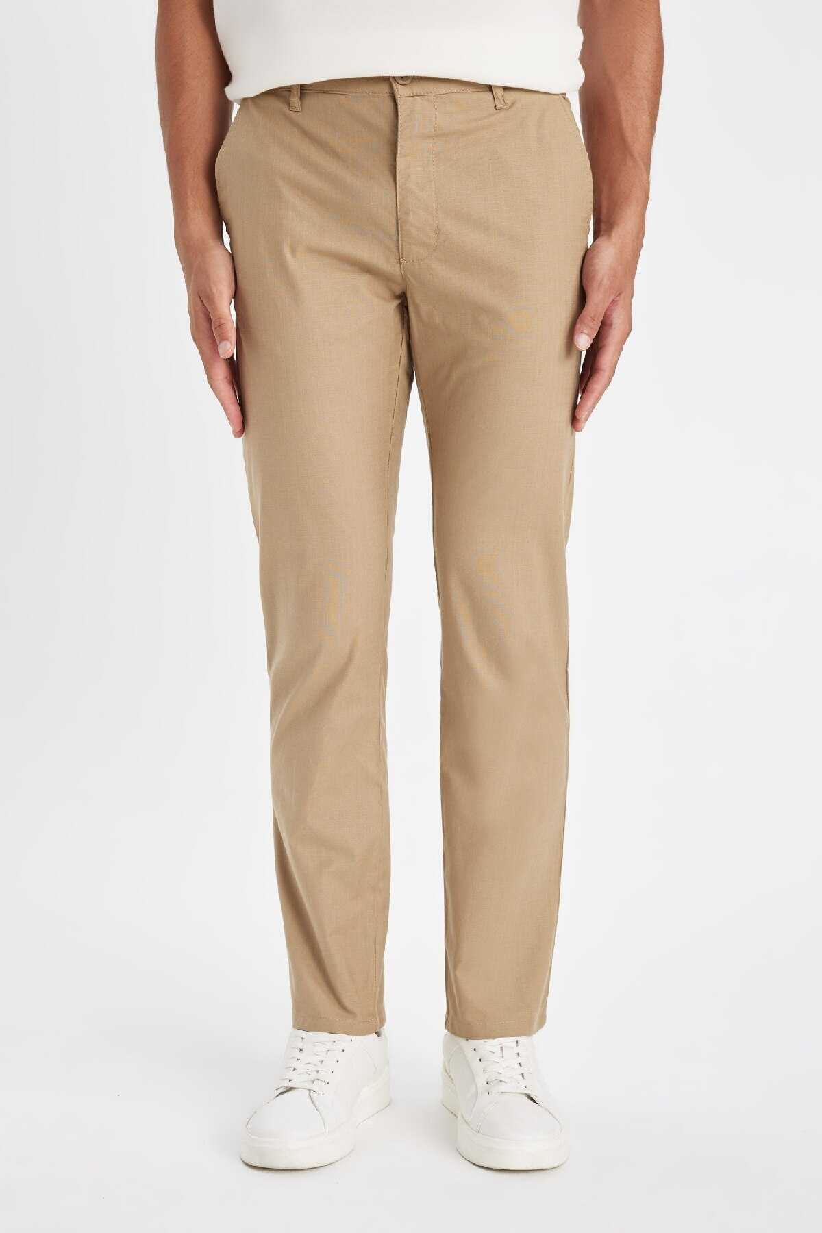 شلوار کانواس چینو پا راست