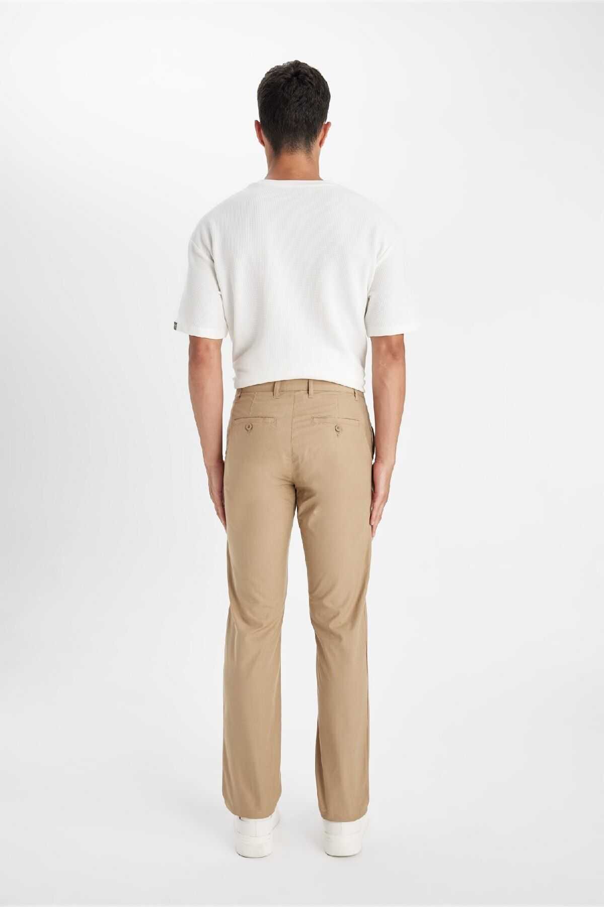 شلوار کانواس چینو پا راست